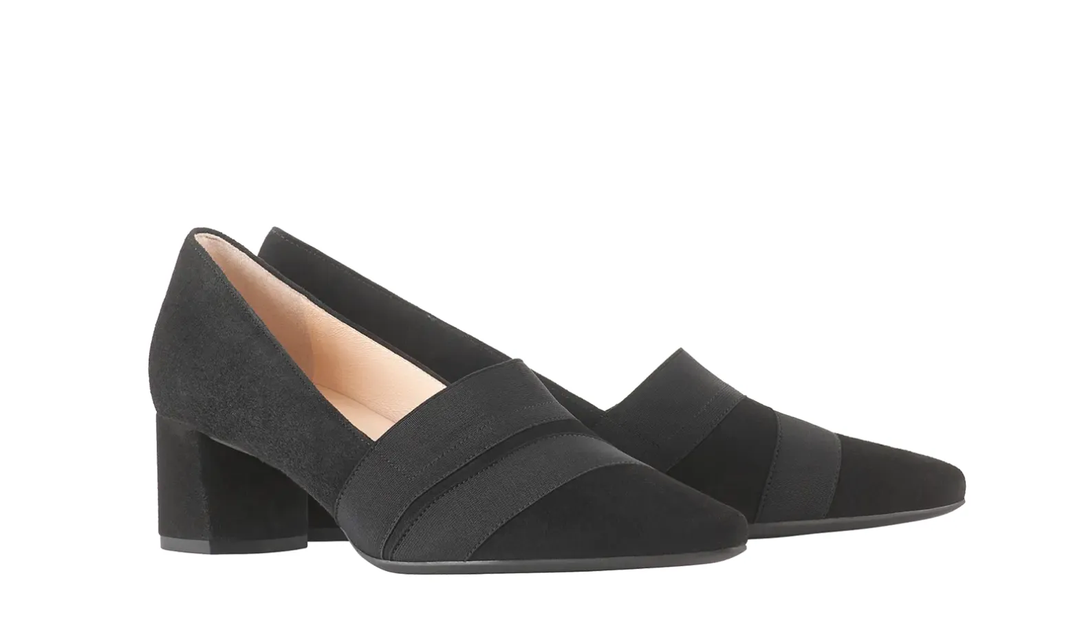 174542 Lady Black Suede Pump