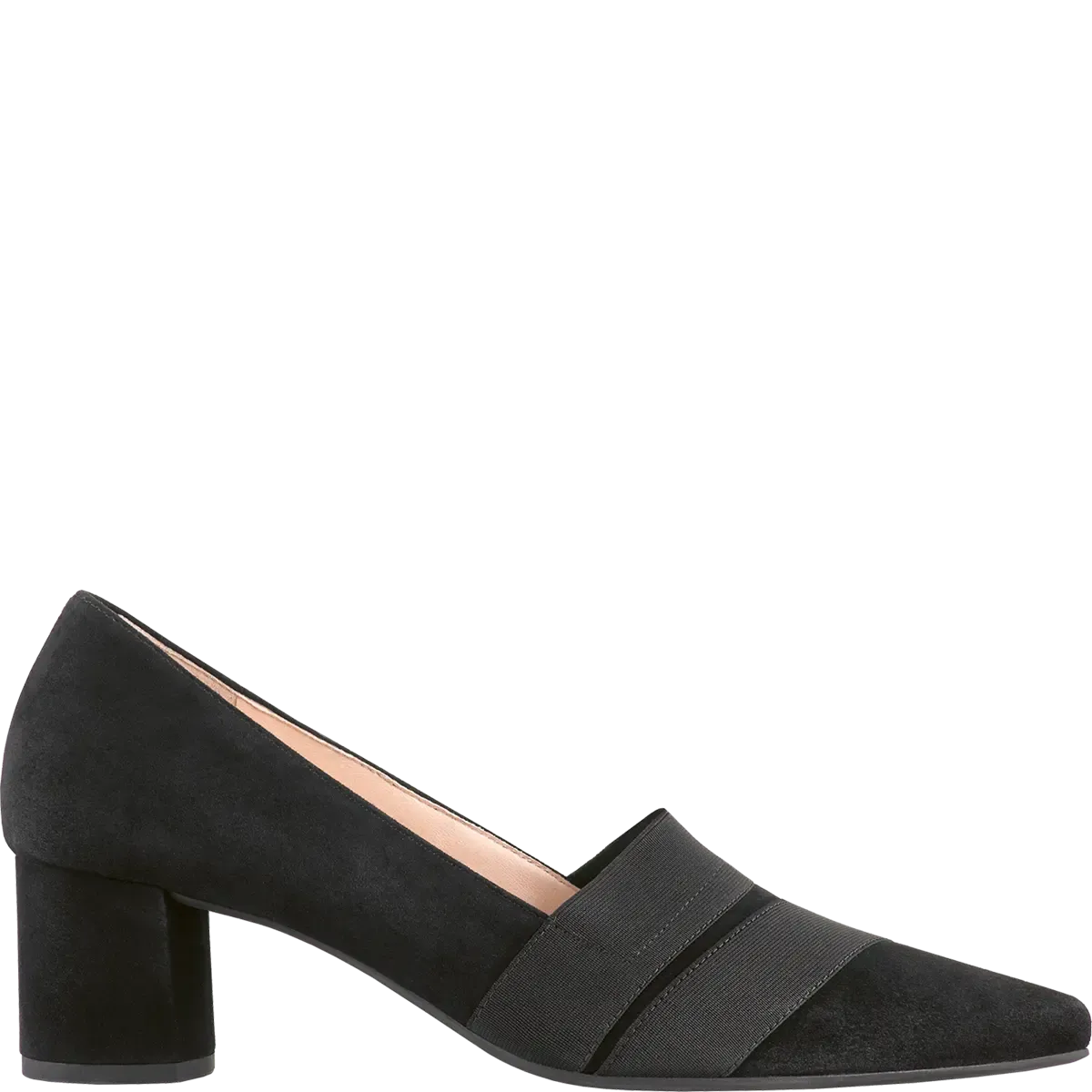 174542 Lady Black Suede Pump