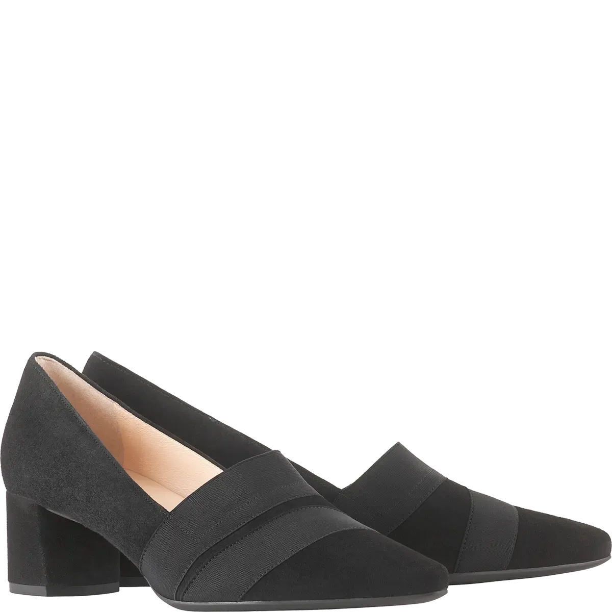 174542 Lady Black Suede Pump
