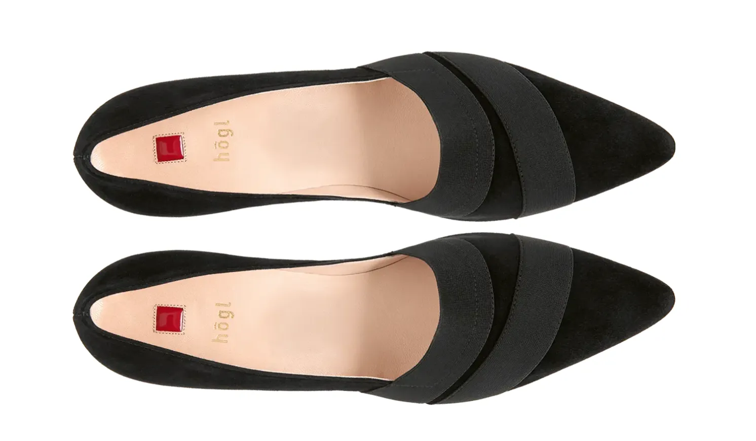 174542 Lady Black Suede Pump