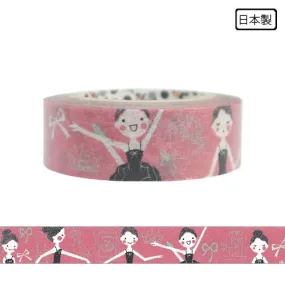 Ballerina Ribbon Ballet Washi Tape Shinzi Katoh