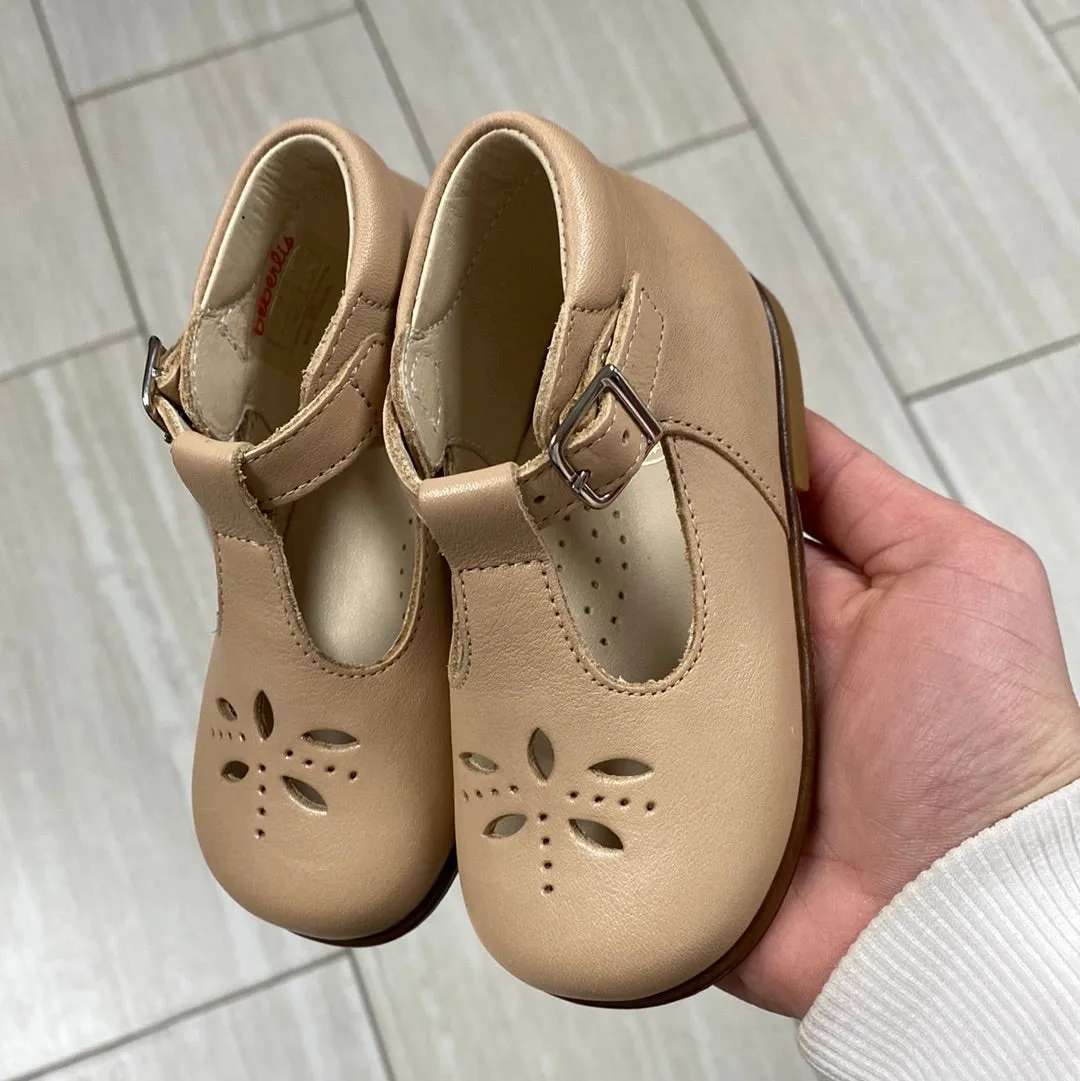Beberlis Oat Perforated Baby Shoe