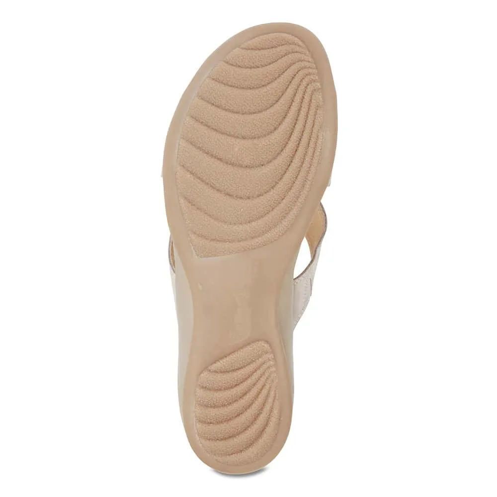 Caddy Sandal in Light Grey Nubuck