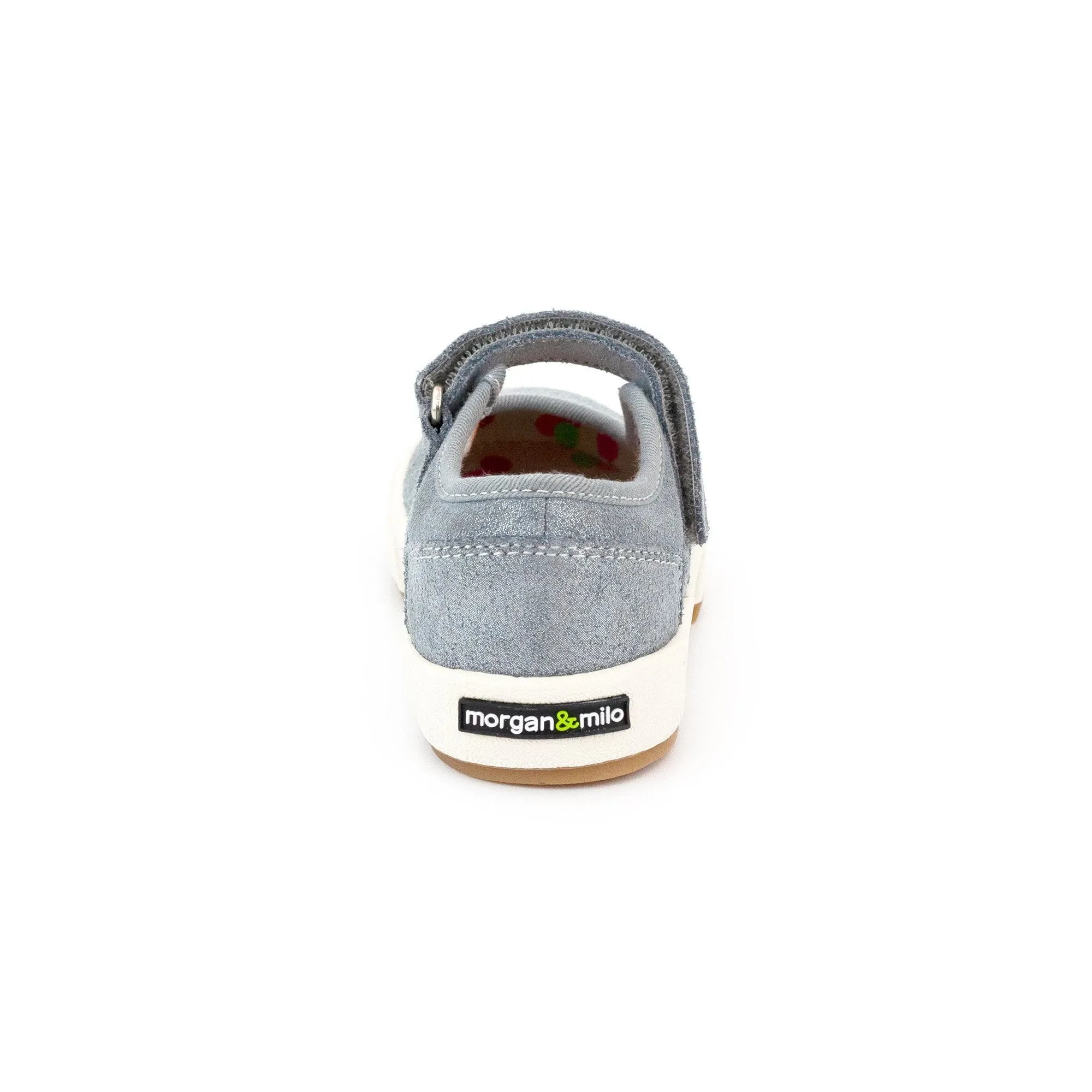 Charlotte Mary Jane Shoe - Blue Gray