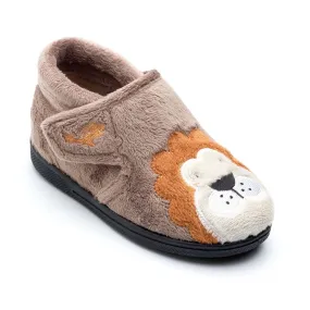 Chipmunk Lionel Childrens Brown Lion Slippers