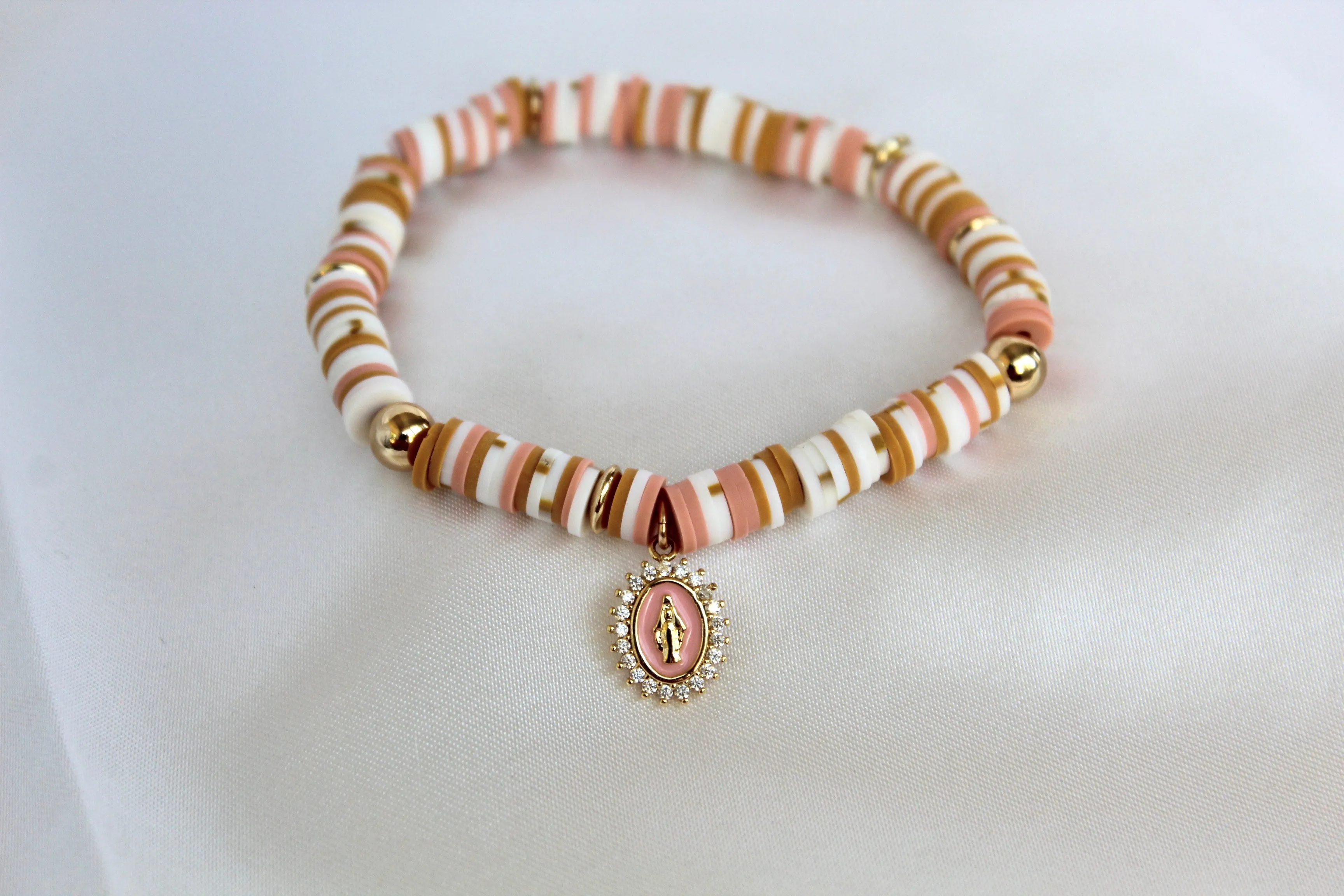 Colorful Mother Mary Bracelet