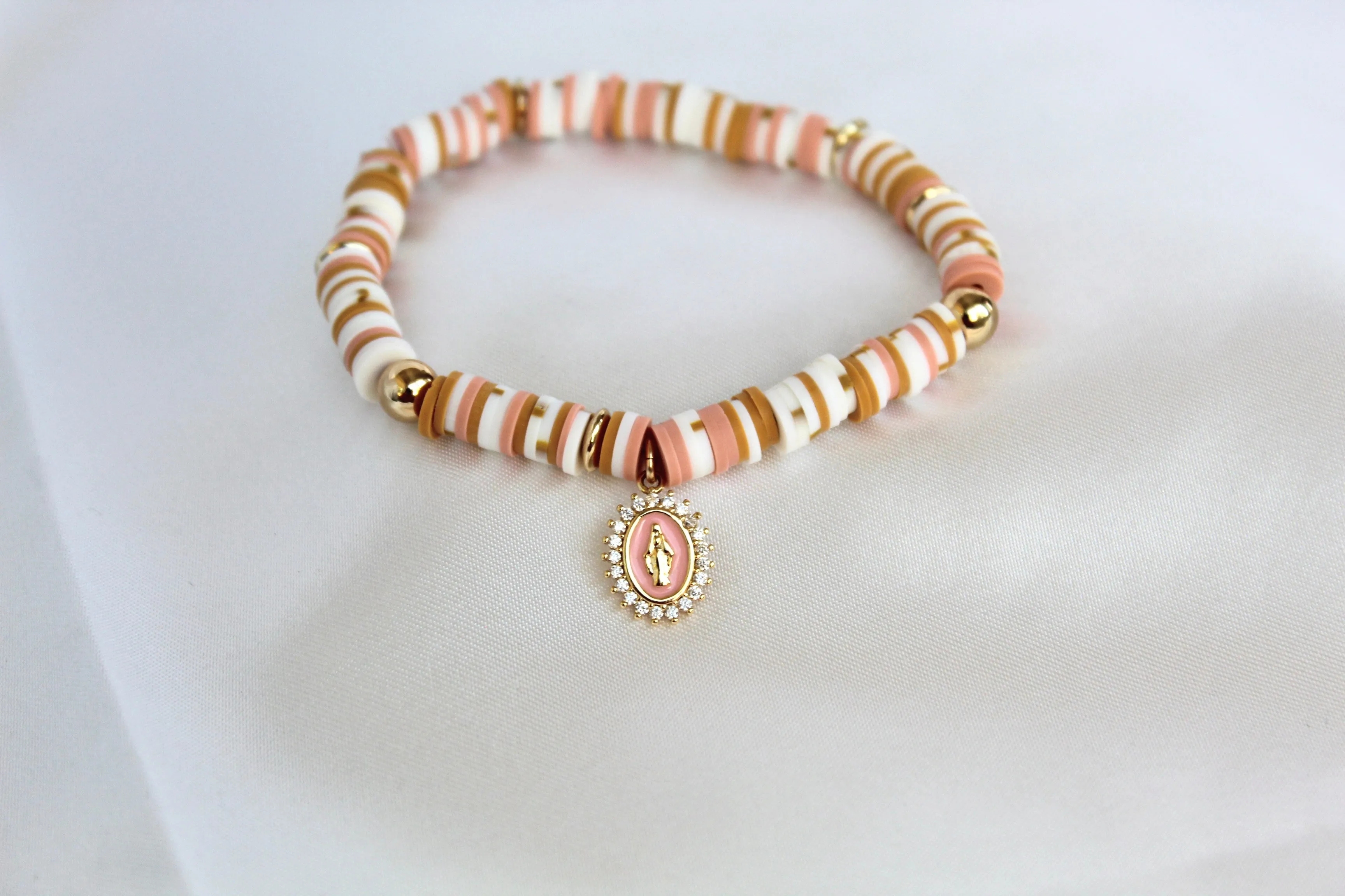 Colorful Mother Mary Bracelet