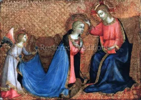 Coronation of the Virgin (detail) – Angelico