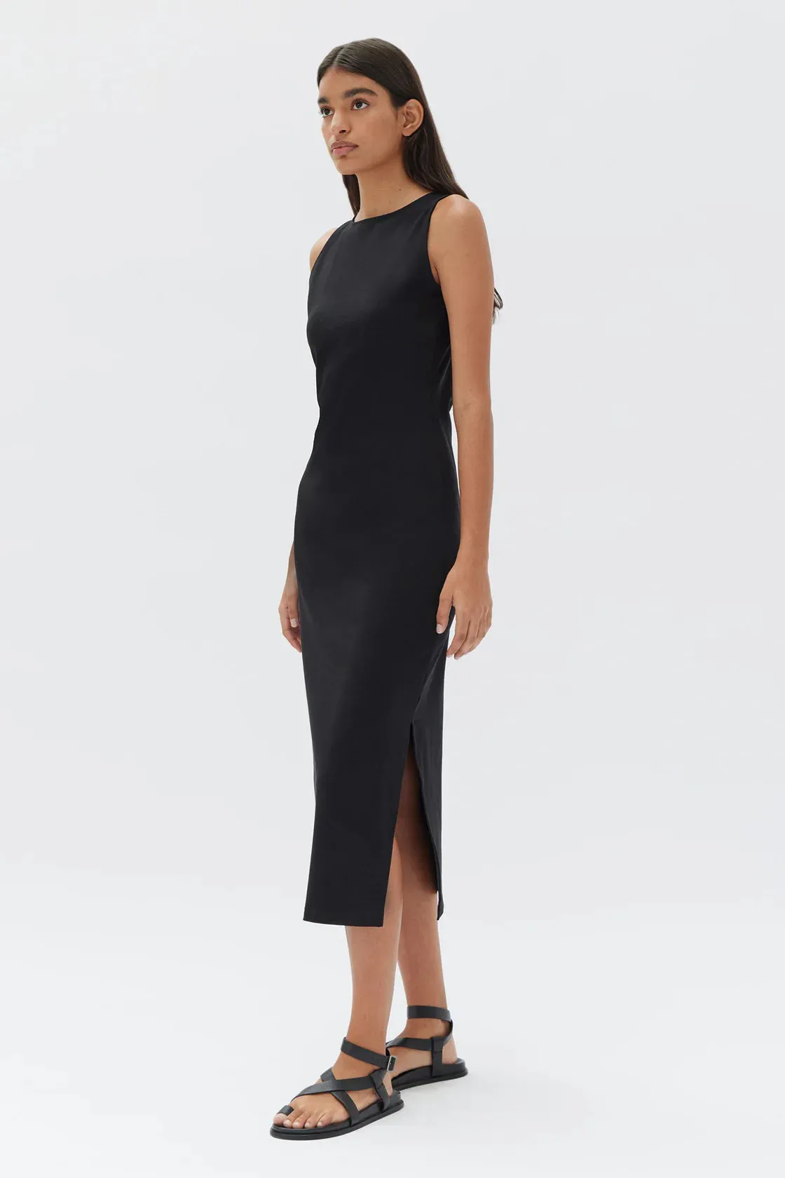 Cybil Bateau Dress Black
