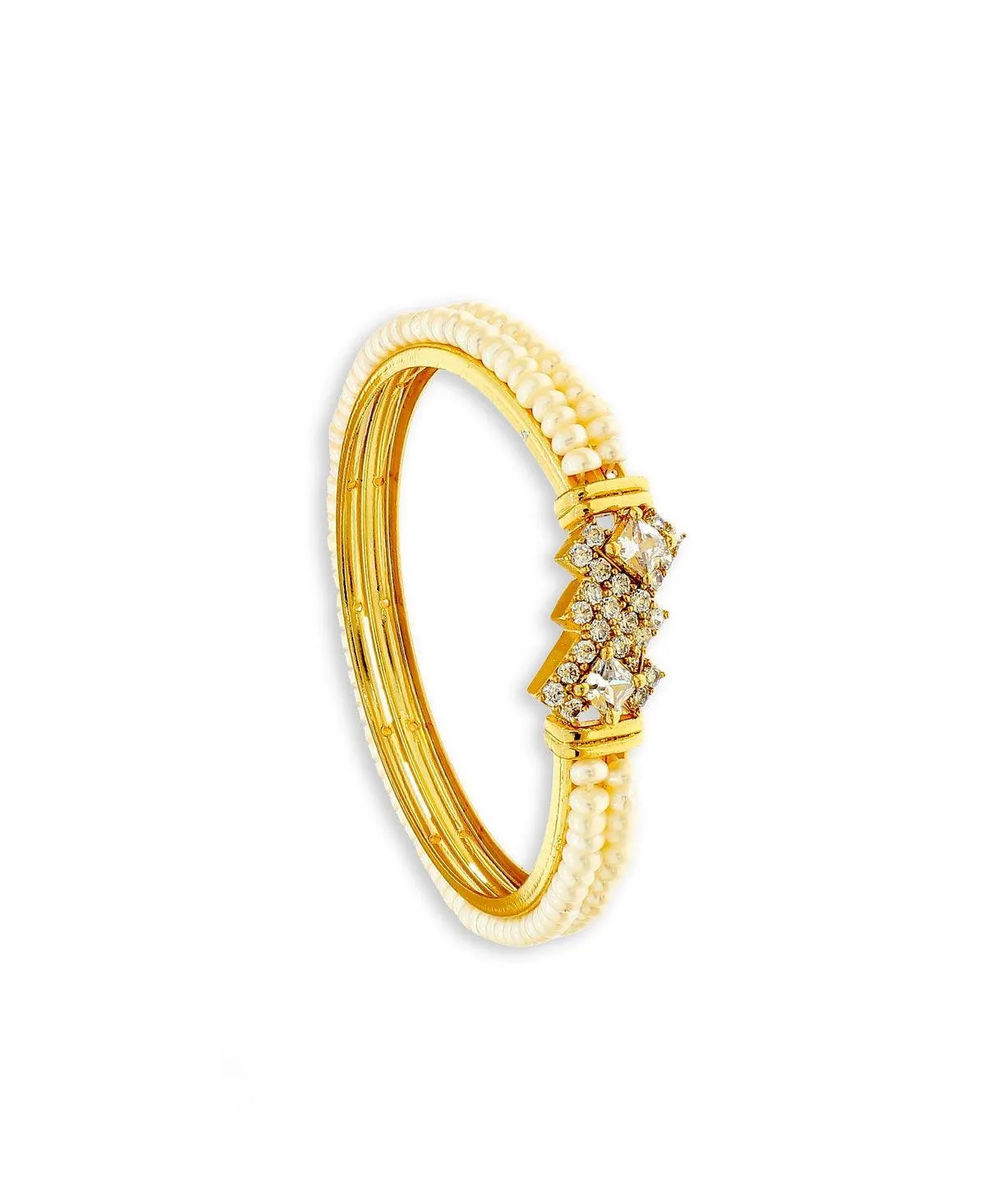 Elegant and classy Pearl Bangle