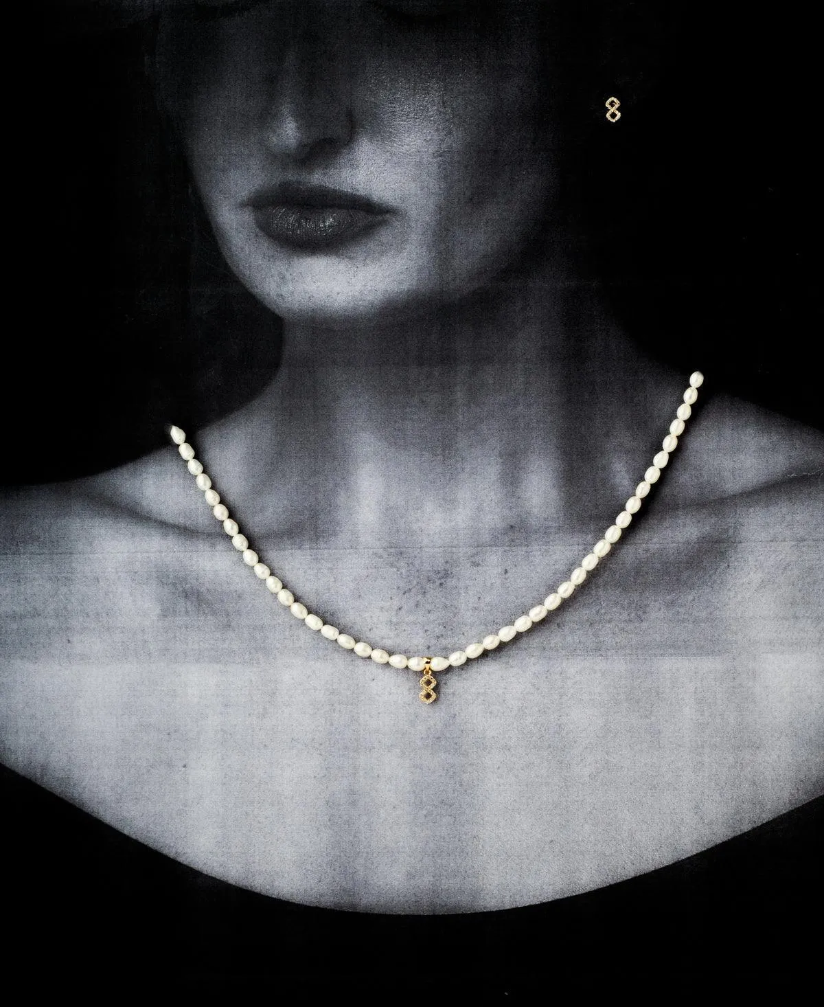 Elegant Real Pearl Necklace Set