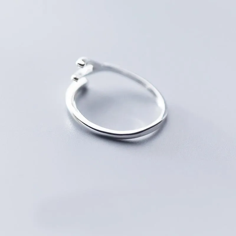 Elegant Wishbone Ring