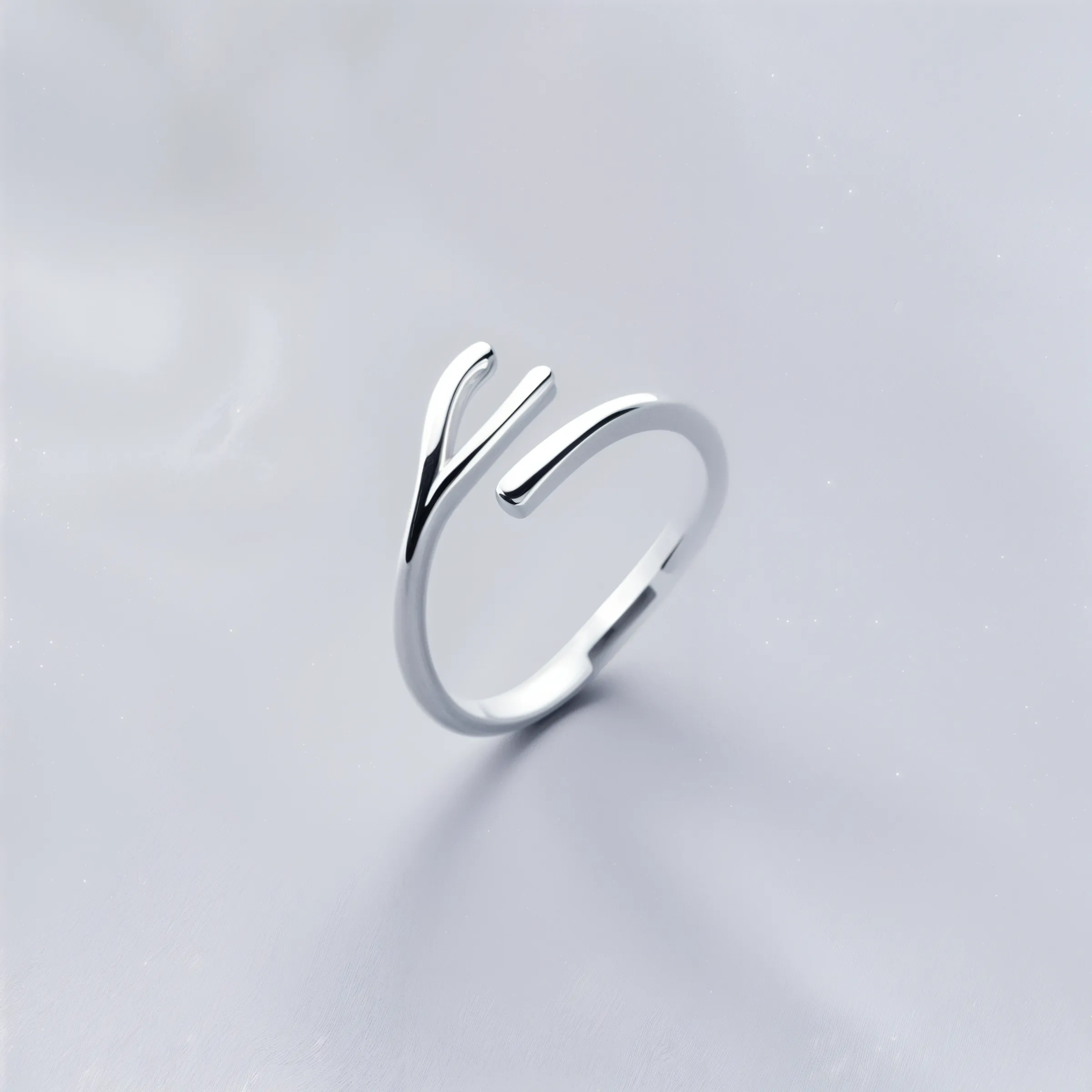 Elegant Wishbone Ring