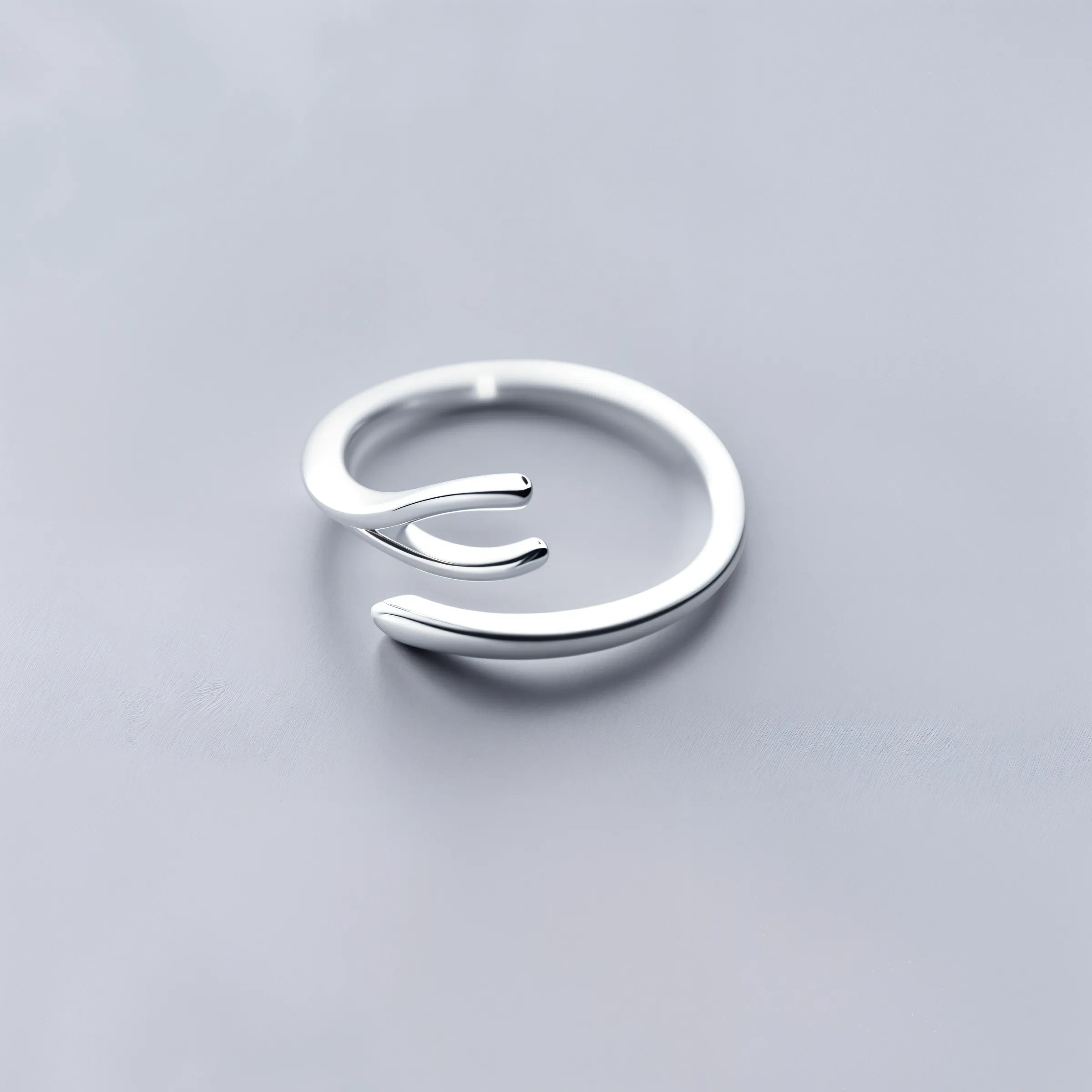 Elegant Wishbone Ring