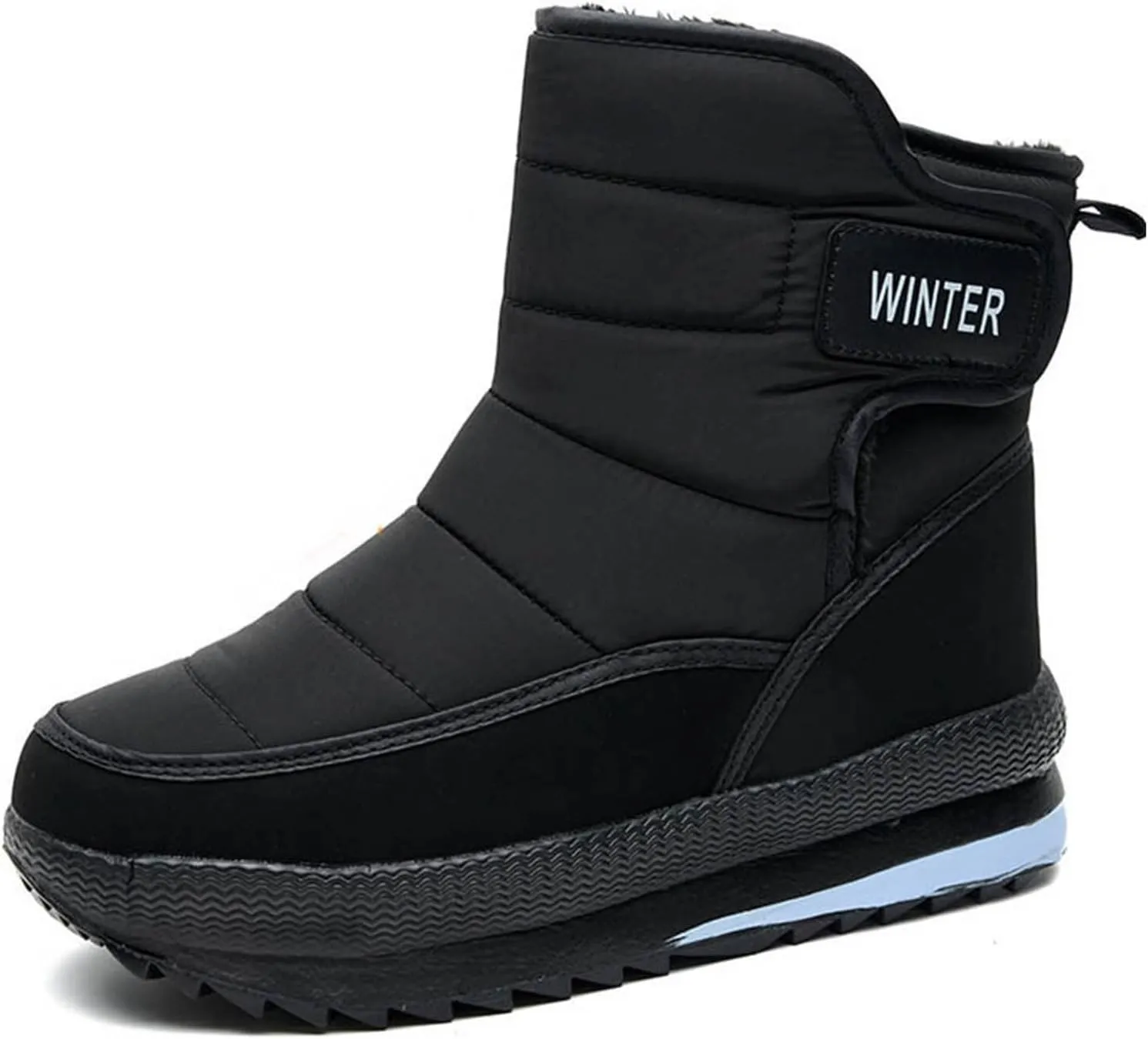 Fashion Thick Bottom Snow Boots for Women Cold Proof Insulated Winter Boots Outdoor Non Slip Walking Boots