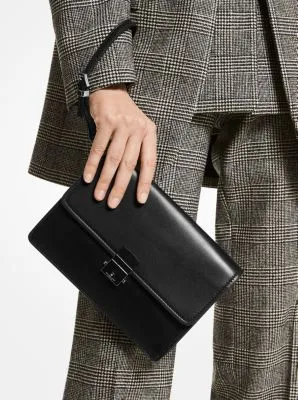 Fieldston Leather Convertible Clutch