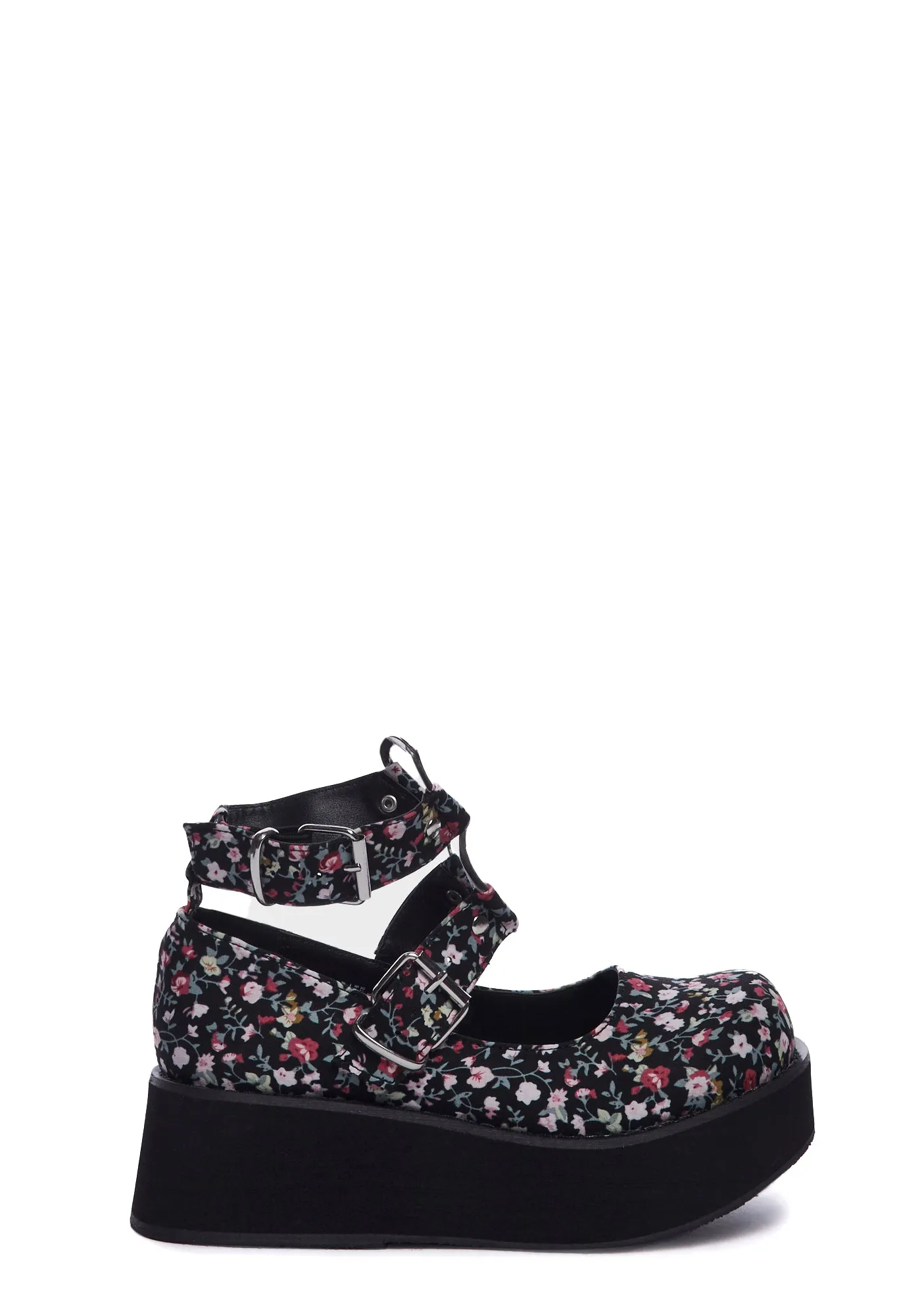 Flower Child Platform Mary Janes