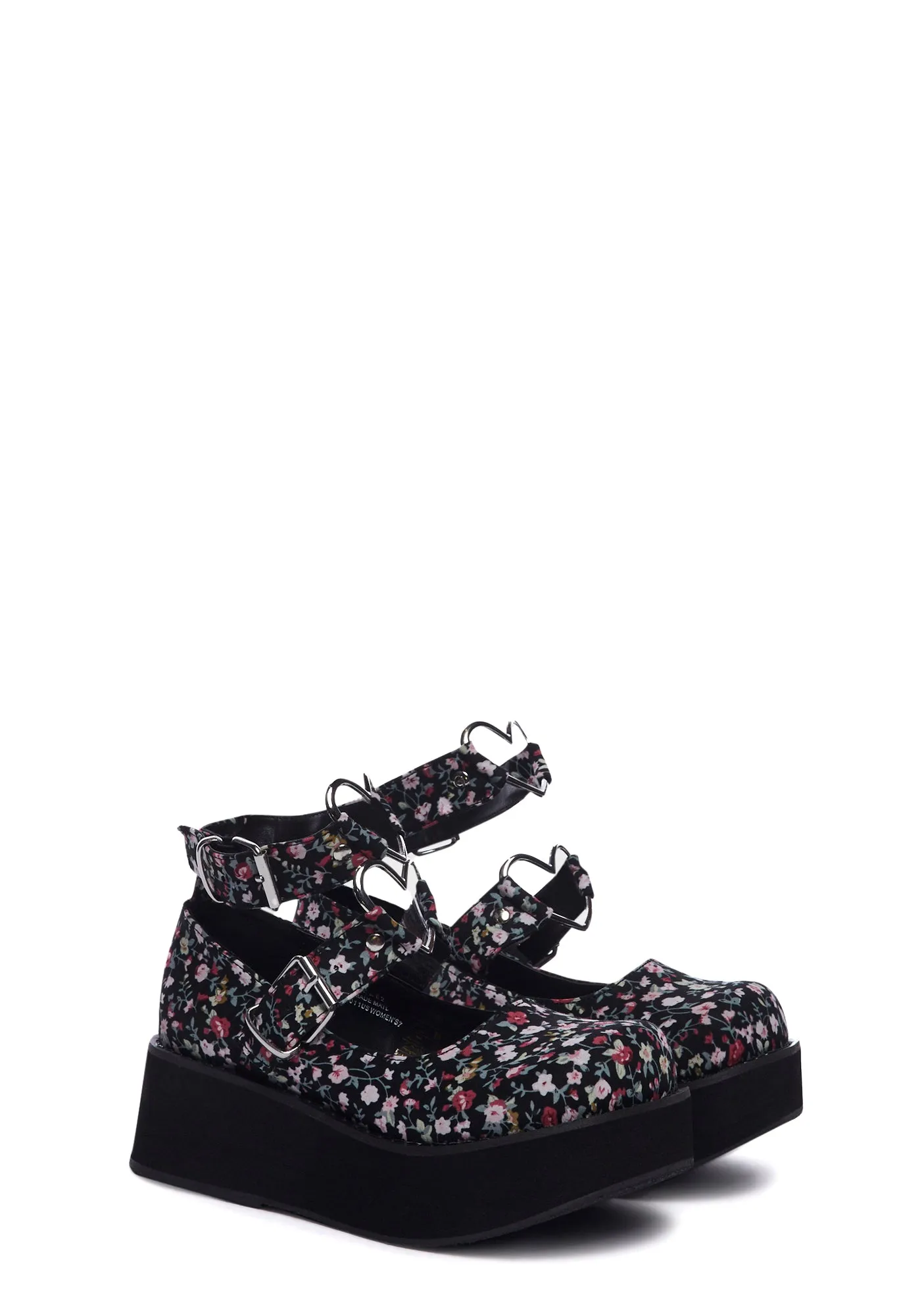 Flower Child Platform Mary Janes