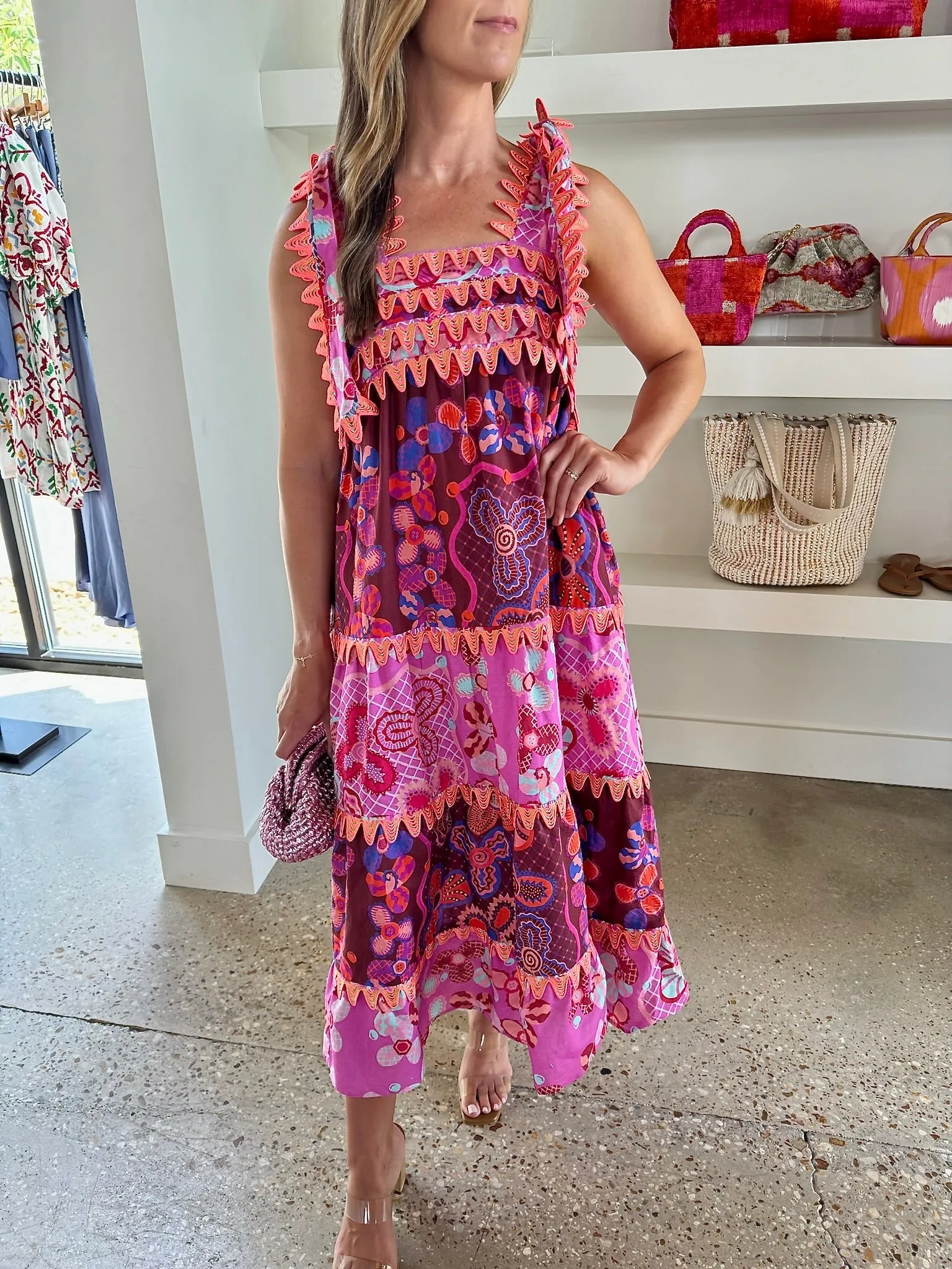 Fucshia Kelly Dress