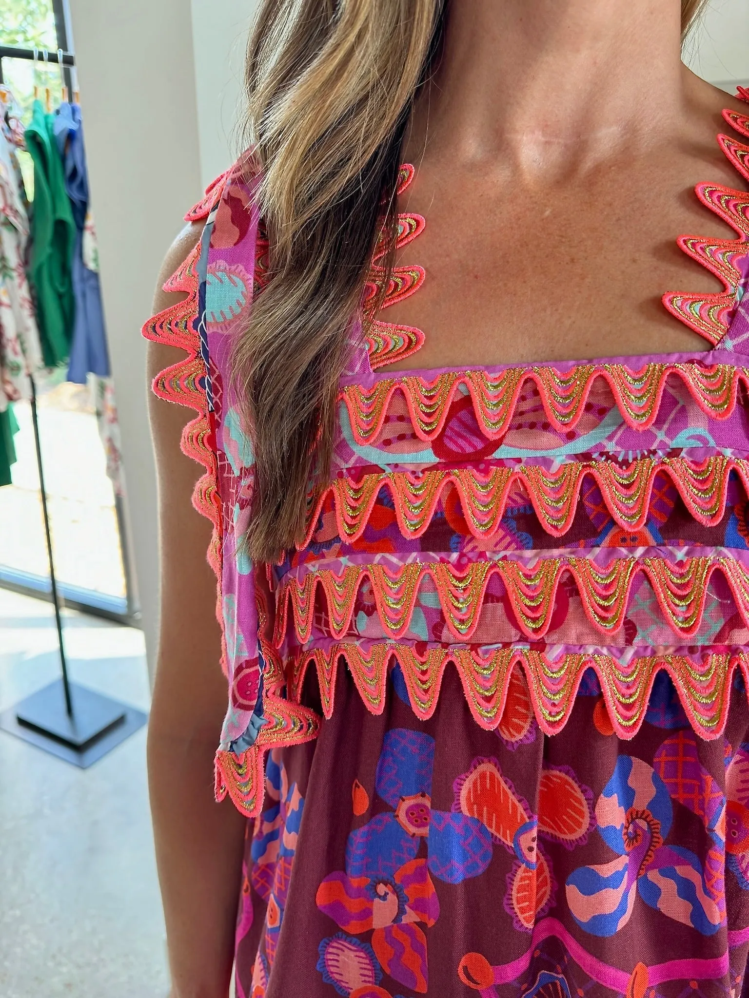 Fucshia Kelly Dress