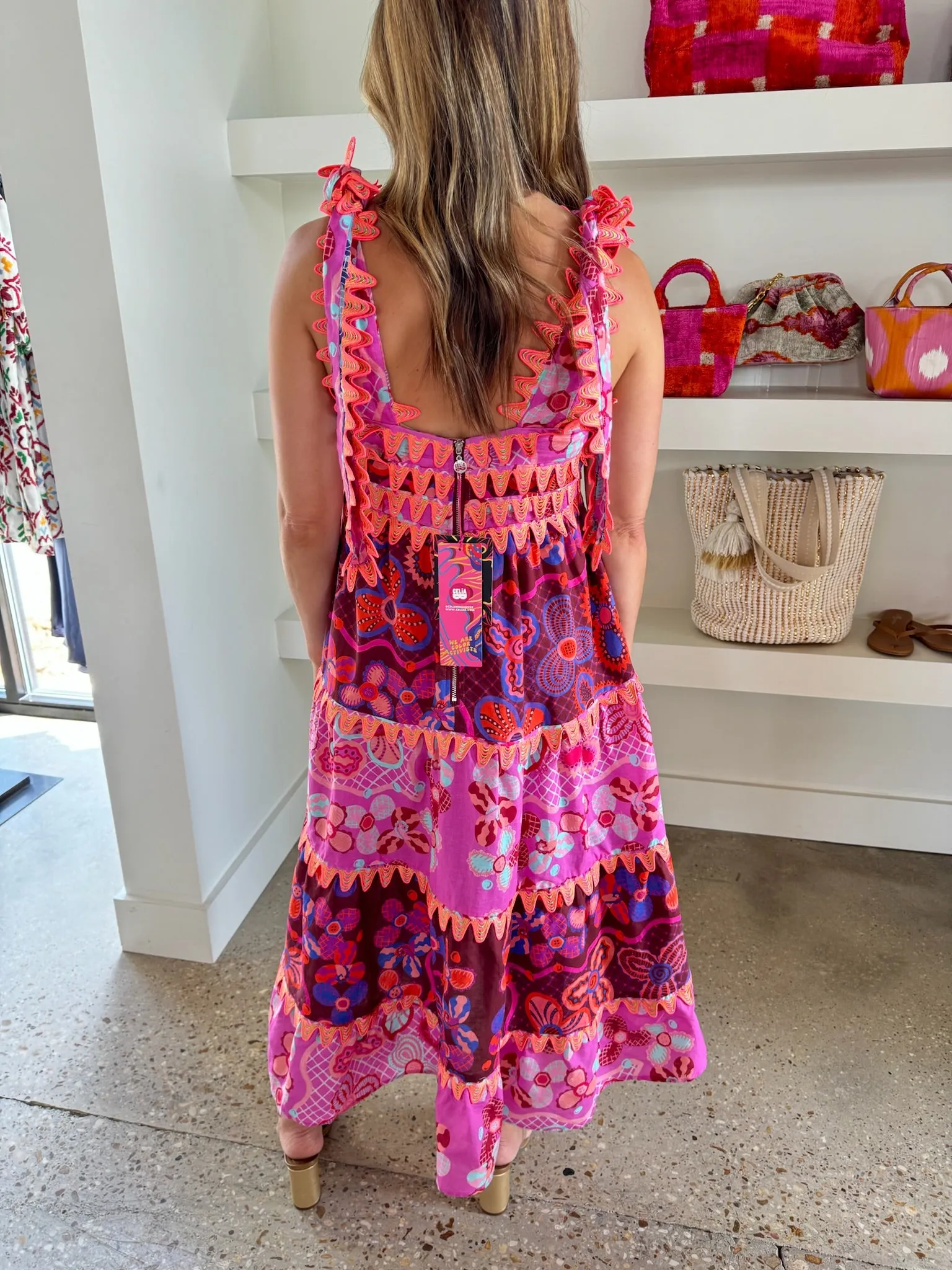 Fucshia Kelly Dress