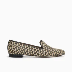 Gatsby Raffia Flat