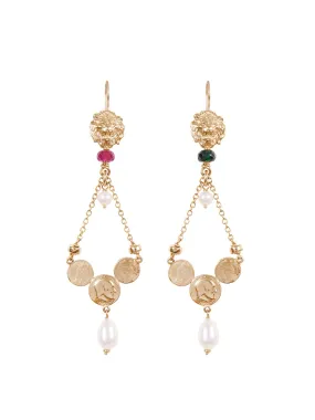 Gold Trevi Earrings
