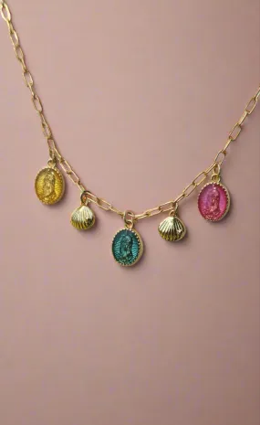 Guadalupe Charm Necklace