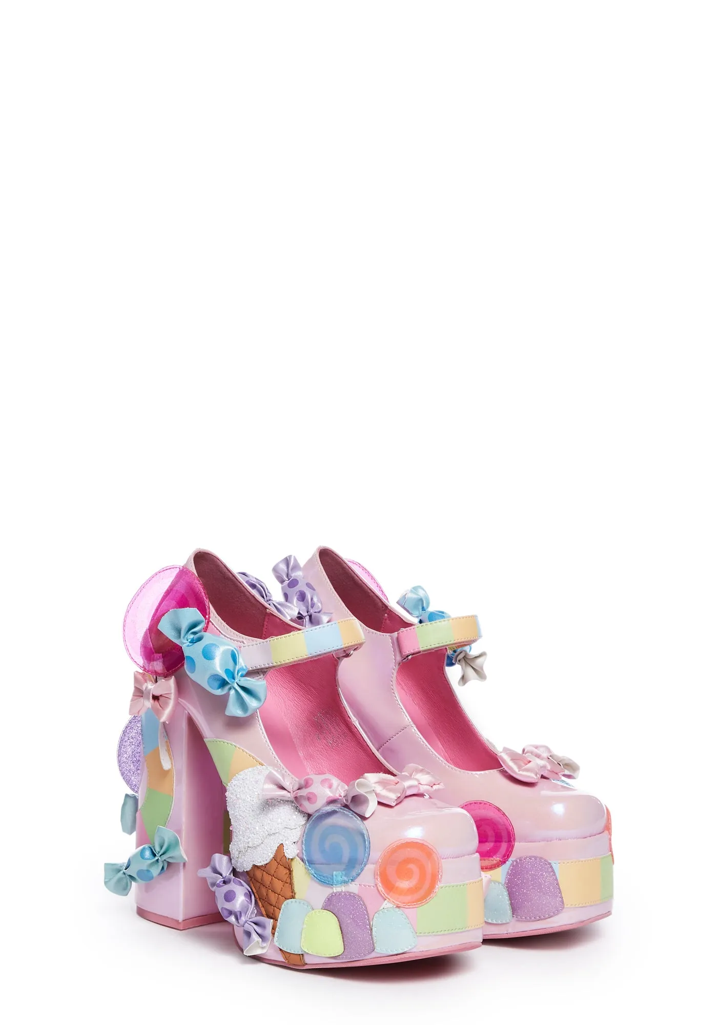 Gumdrop Pass Platform Mary Janes