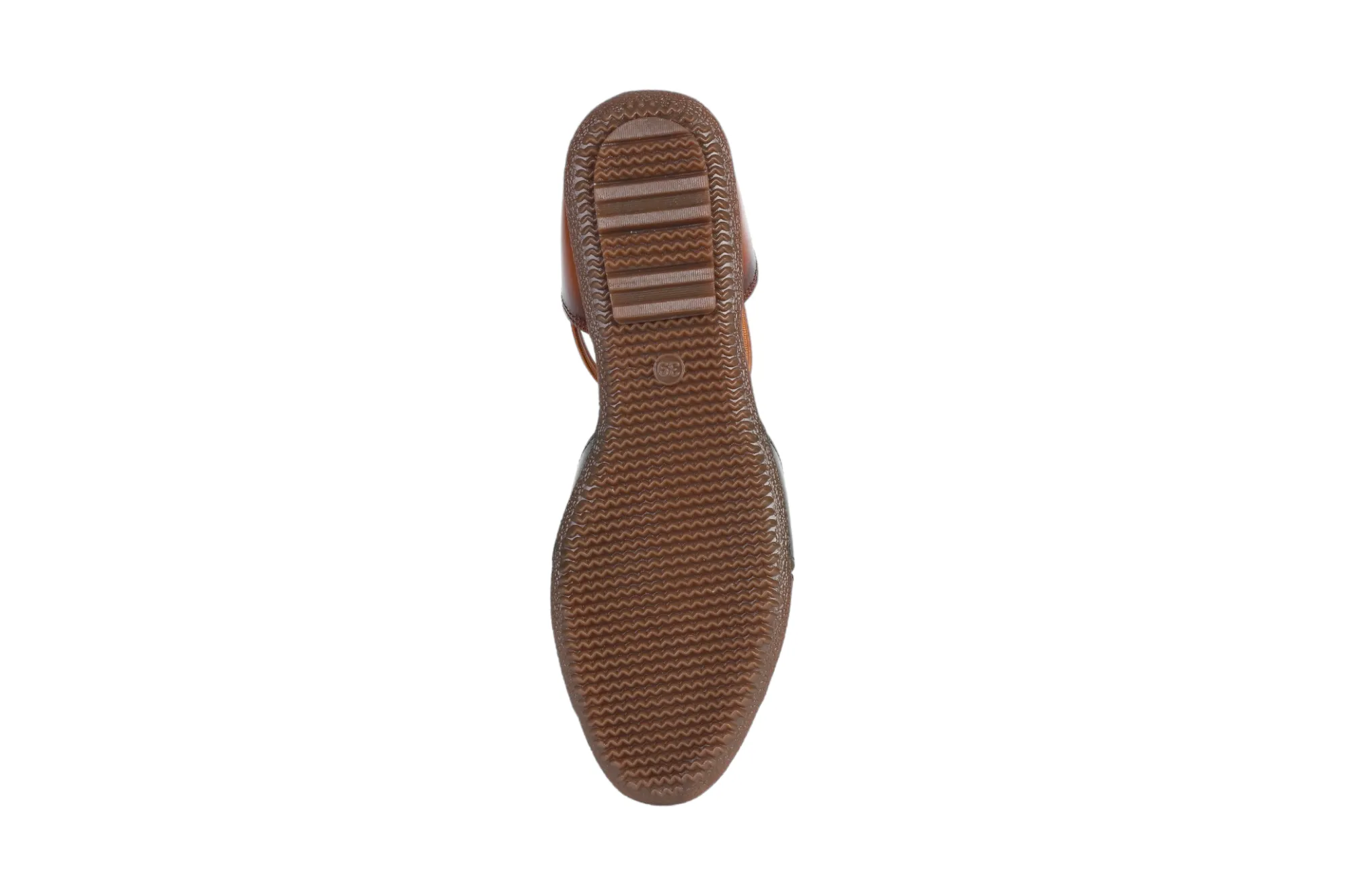 LADIES FLAT LEATHER SANDAL 996066