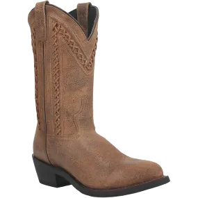 Laredo Men's Bowen Brown Round Toe Boots 68467