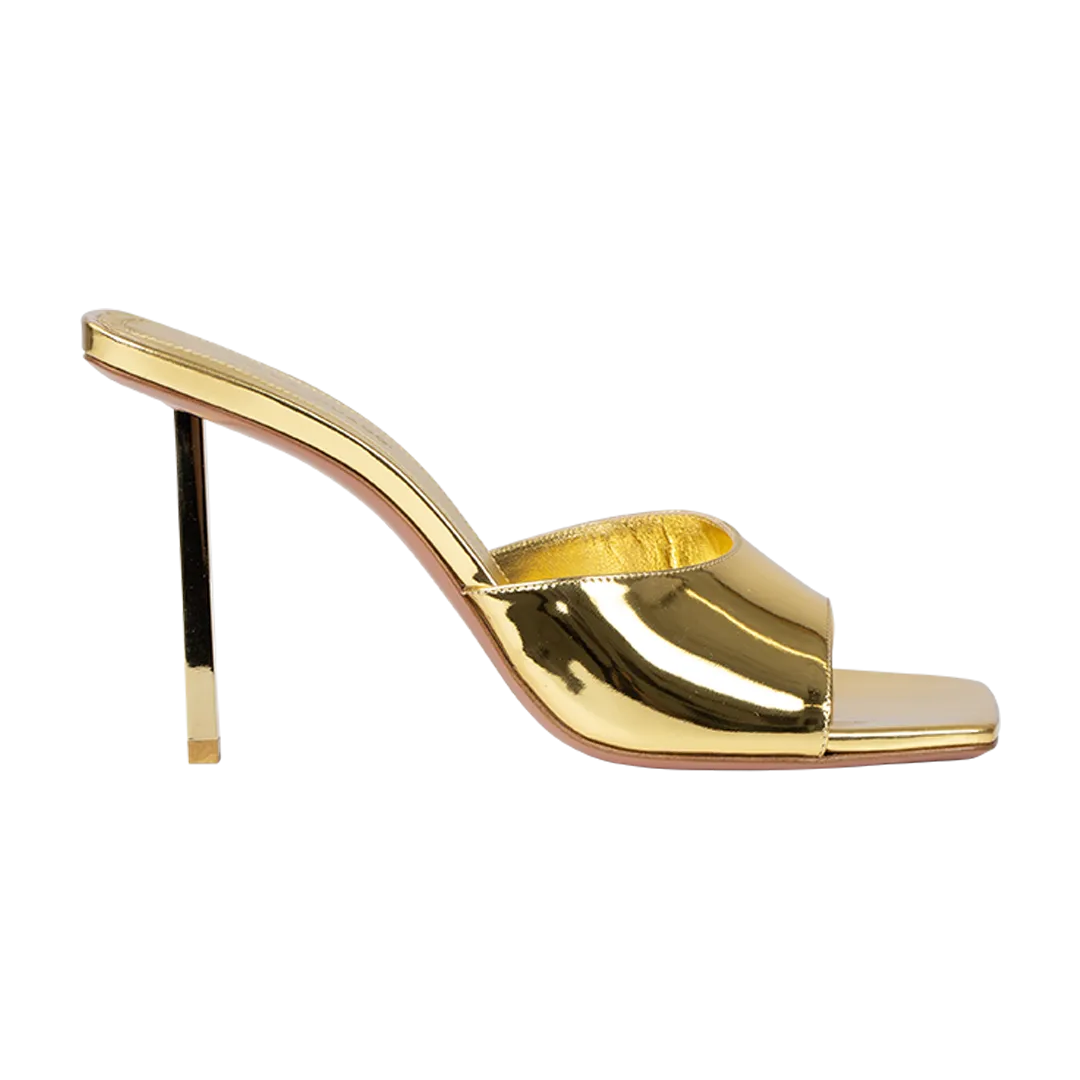 Laura Metallic-Leather Sandal