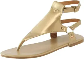 Lausiuoe Sandals for Women Dressy Summer,Womens Ankle Strap Casual Strappy Flat Sandals Gladiator Beach Sandals Thong Flip Flops