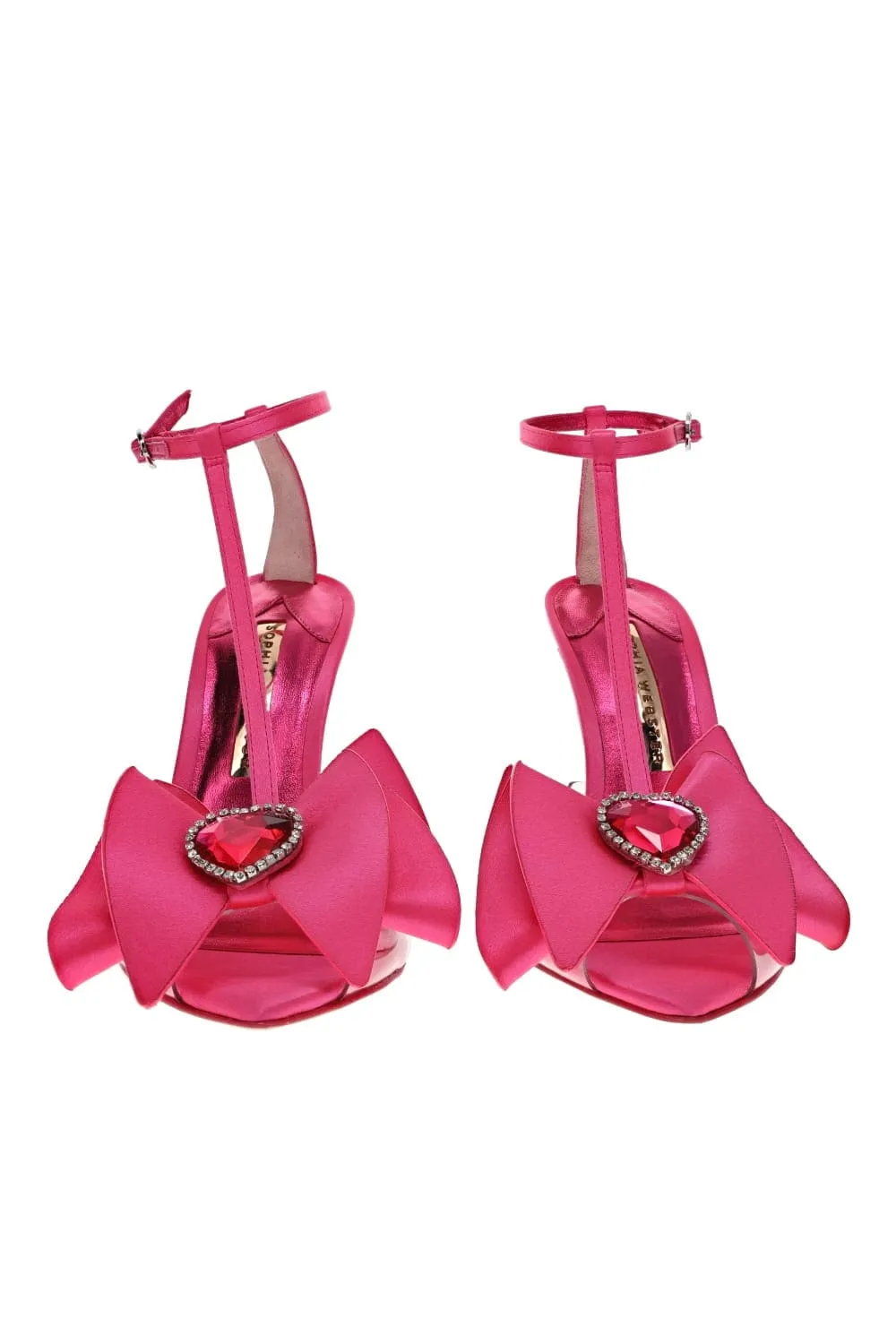 Leah Party Pink Bow Sandals