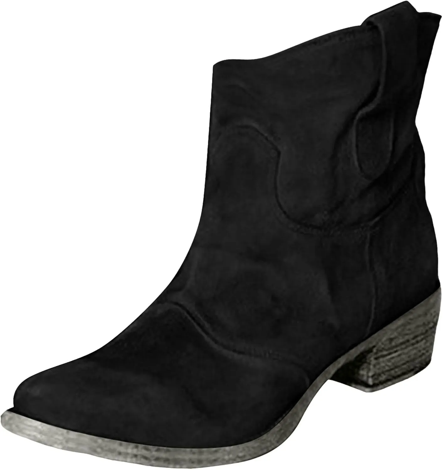 Low Heel Ankle Boots for Women Short Boots Women Ankle Boots Women's Block Heel Short Ankle Booties Boots for Fall
