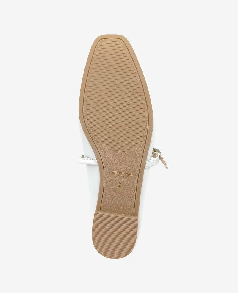 Magnolia Leather Ballet Flat