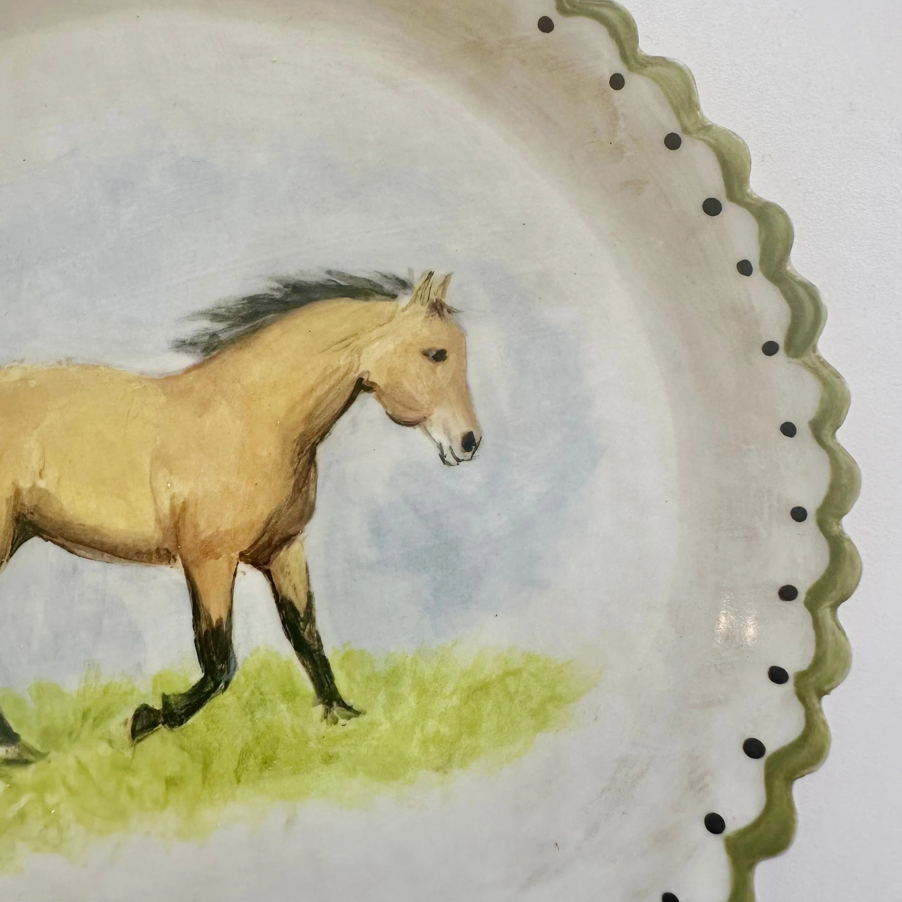 Mary Aldrich Polomino Plate