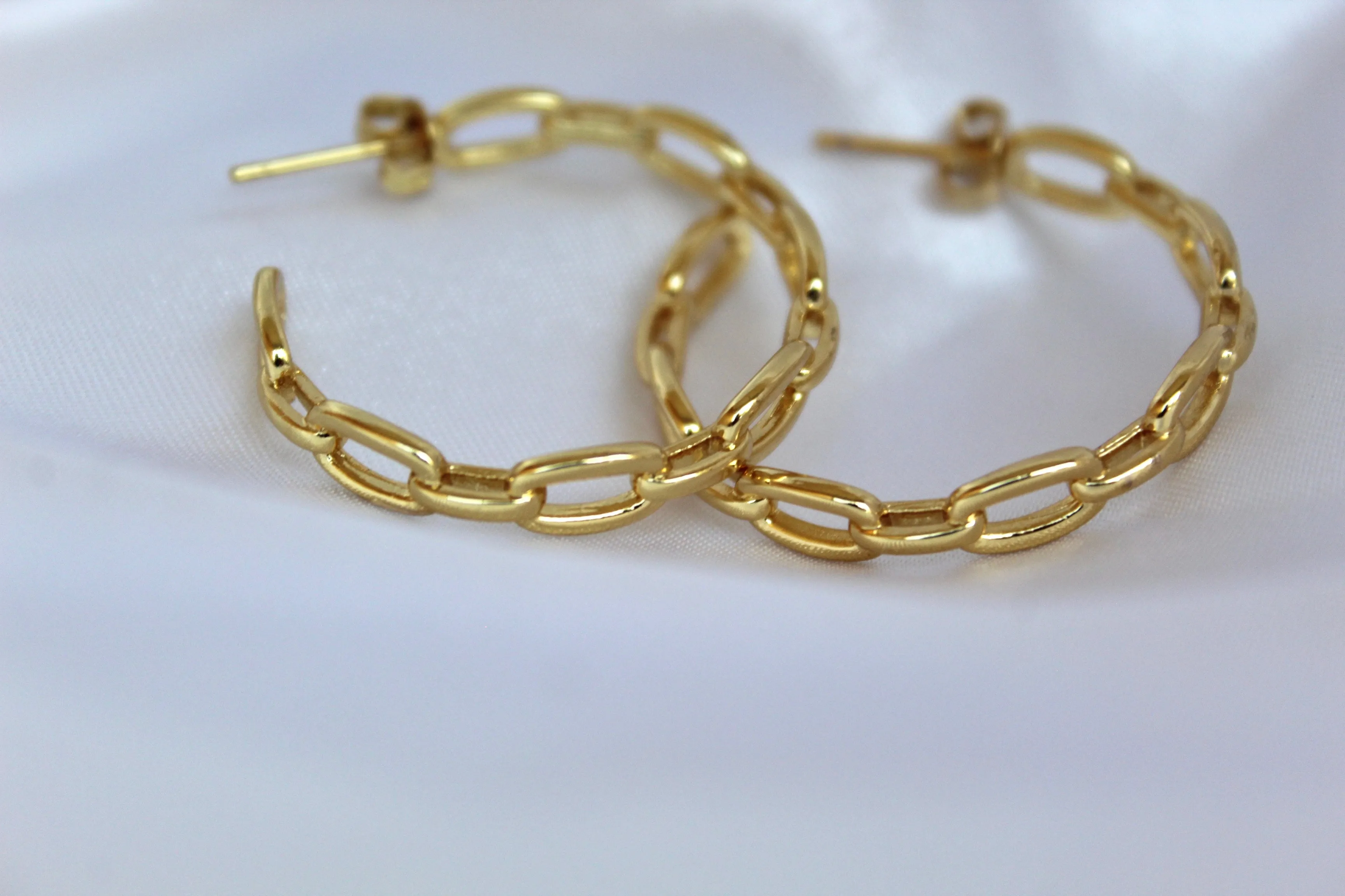 Mary Hoop Earrings