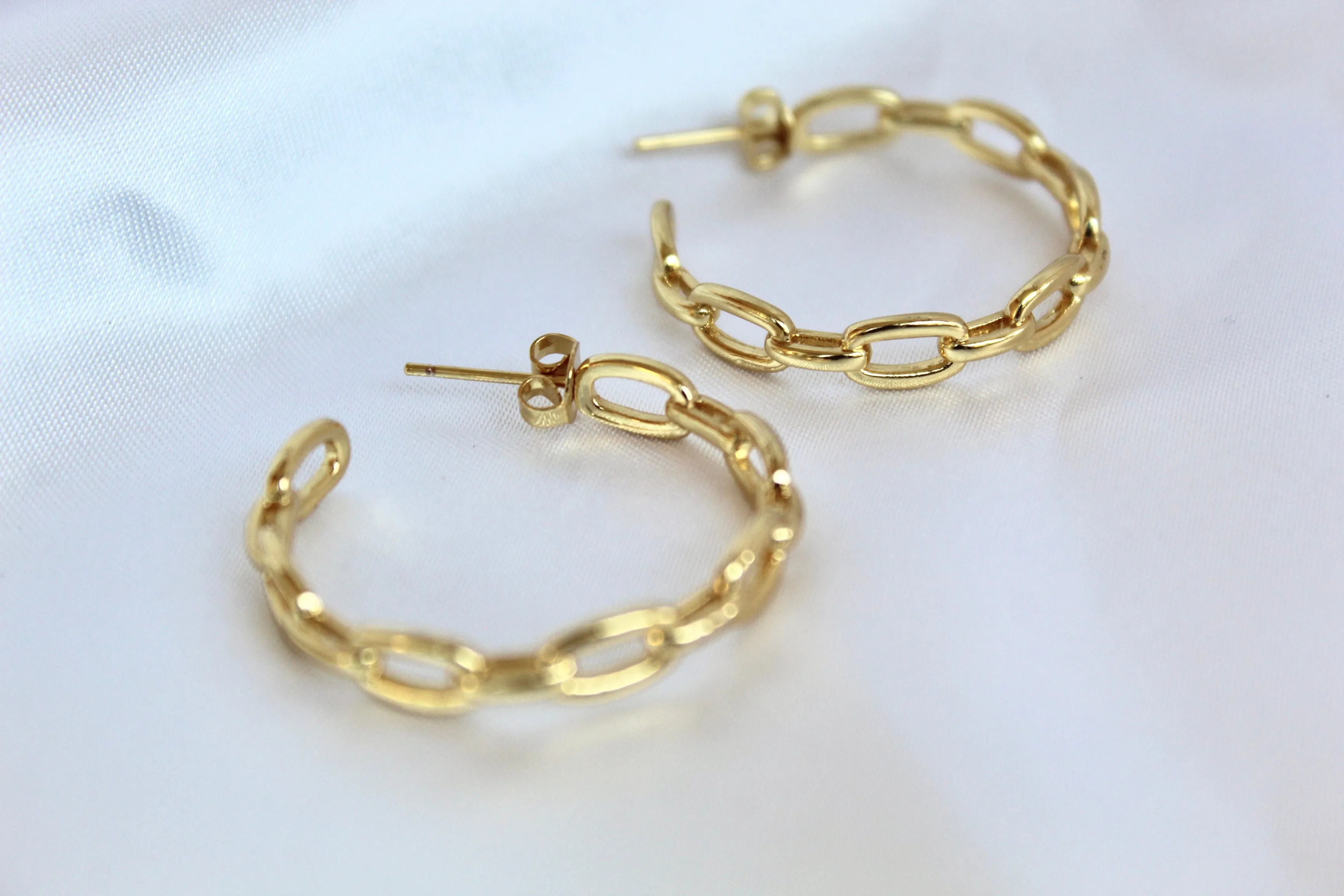 Mary Hoop Earrings