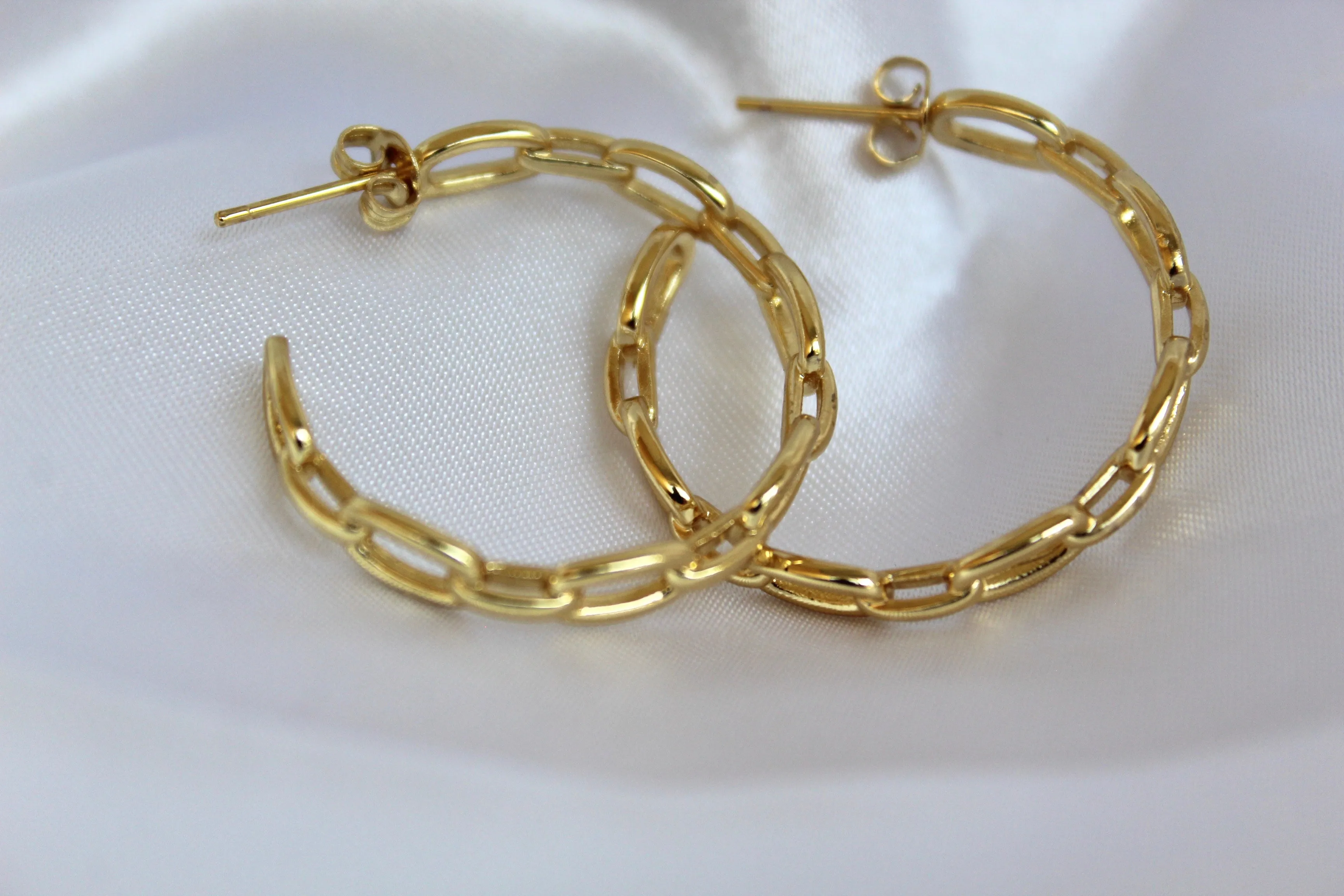 Mary Hoop Earrings