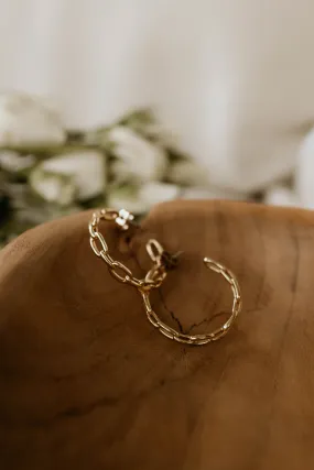 Mary Hoop Earrings