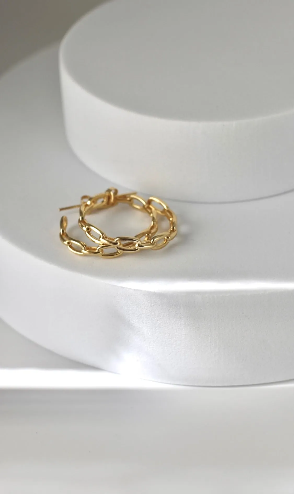 Mary Hoop Earrings