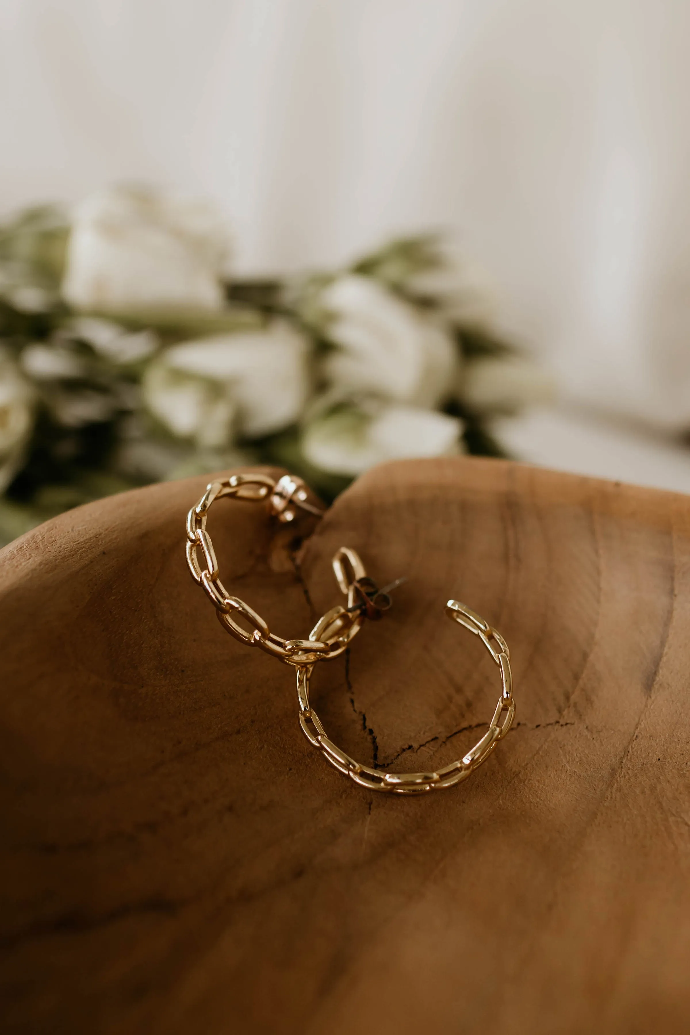 Mary Hoop Earrings
