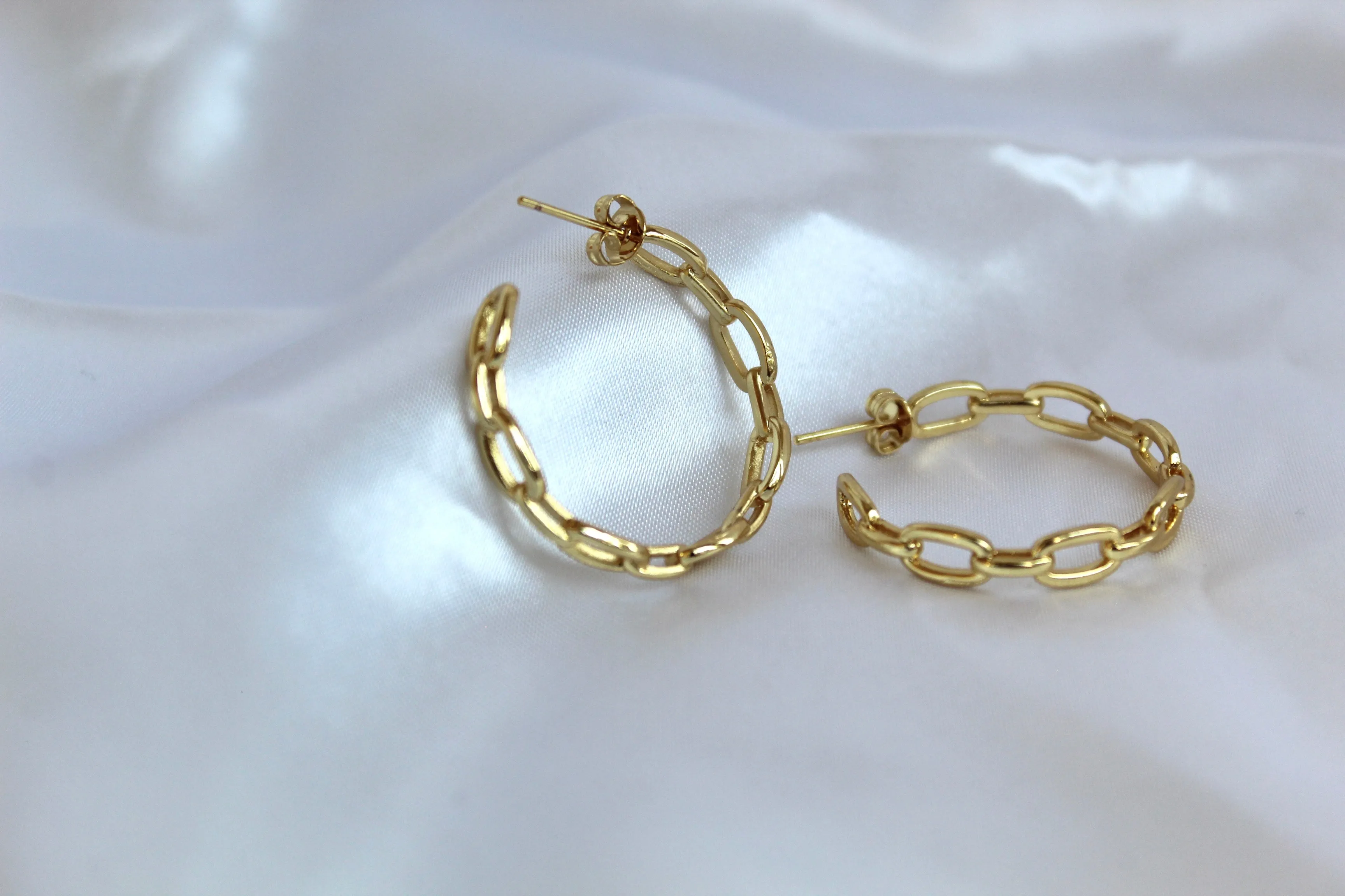 Mary Hoop Earrings