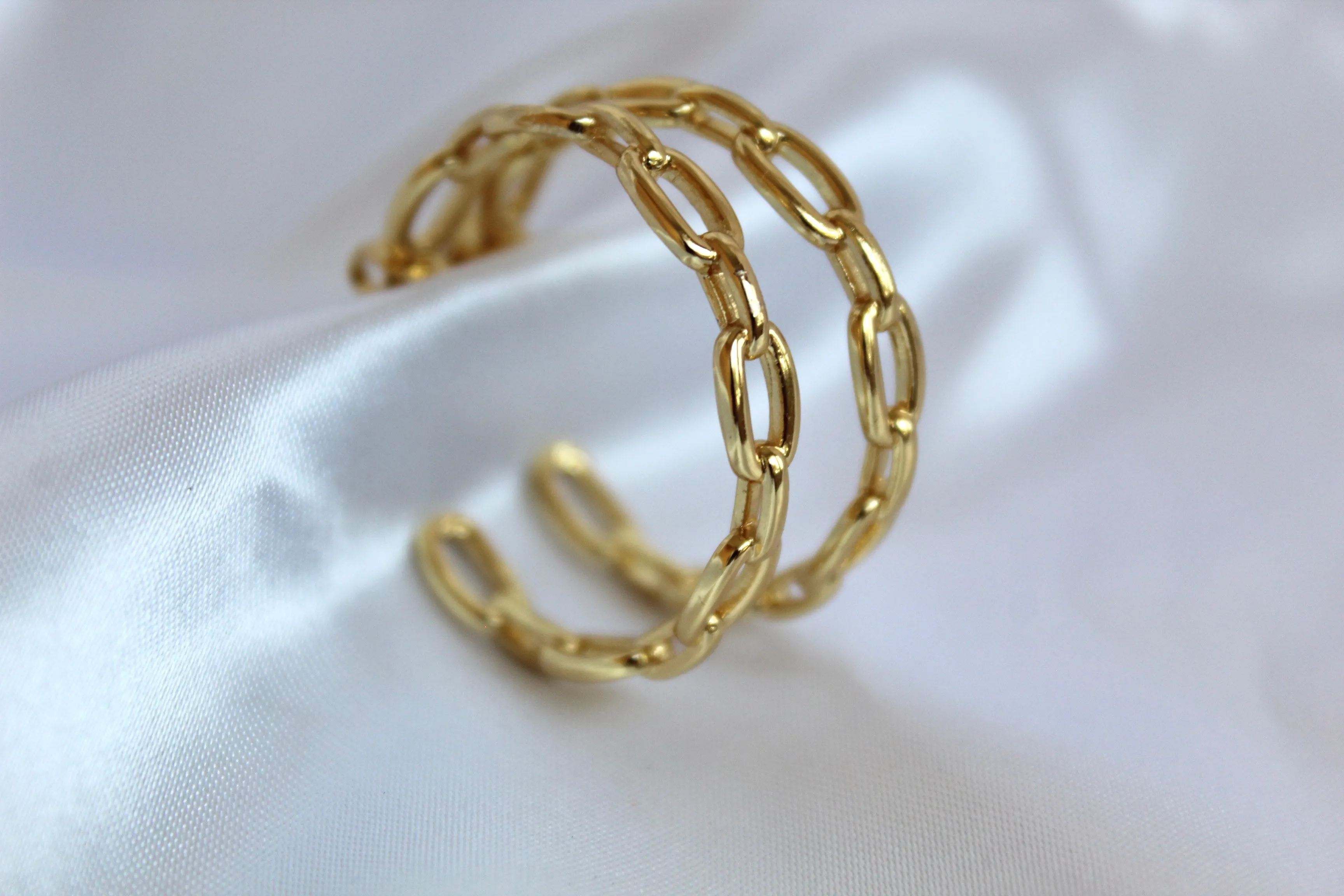 Mary Hoop Earrings