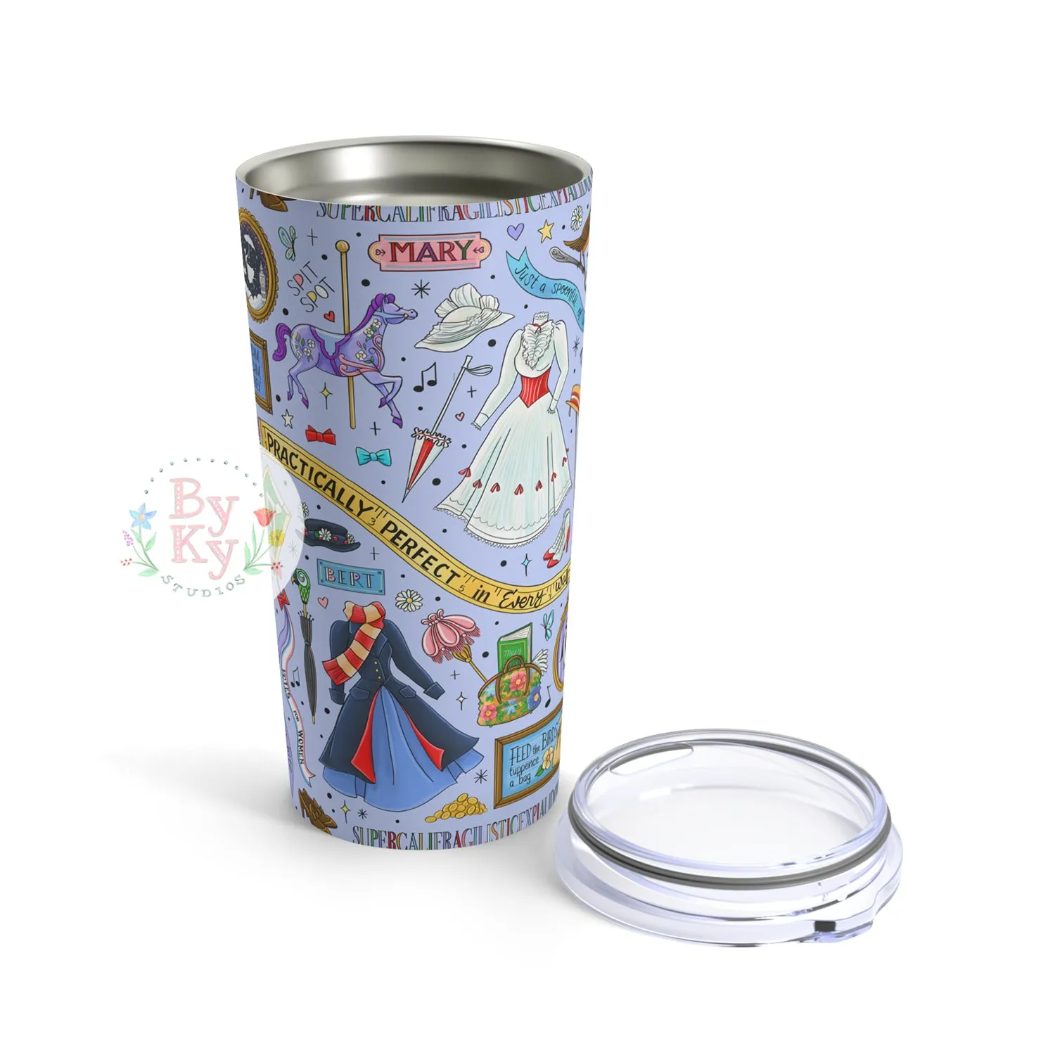 Mary Poppins Tumbler 20oz