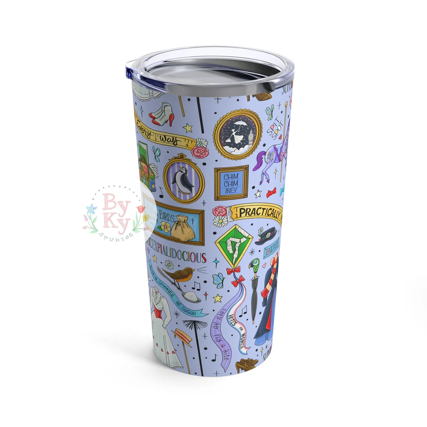 Mary Poppins Tumbler 20oz