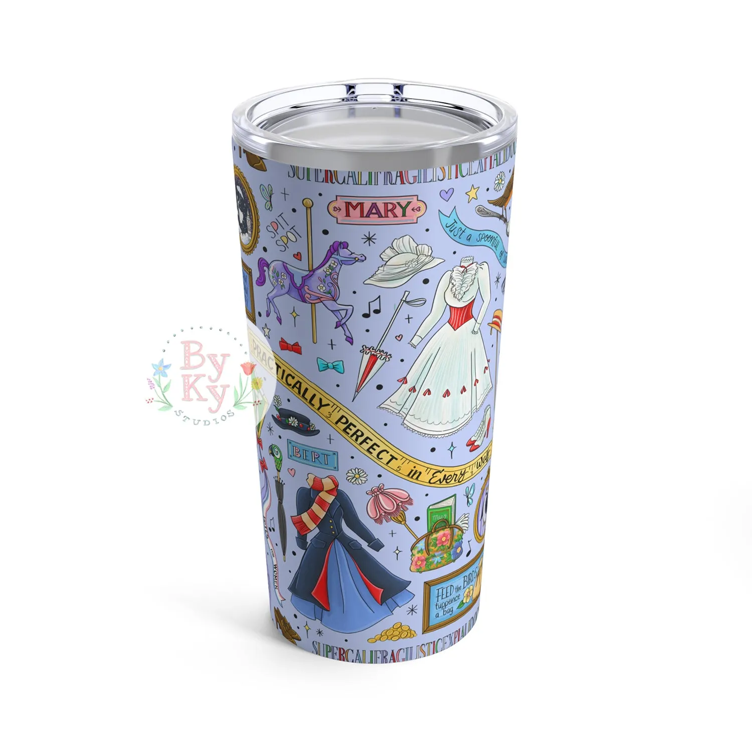 Mary Poppins Tumbler 20oz