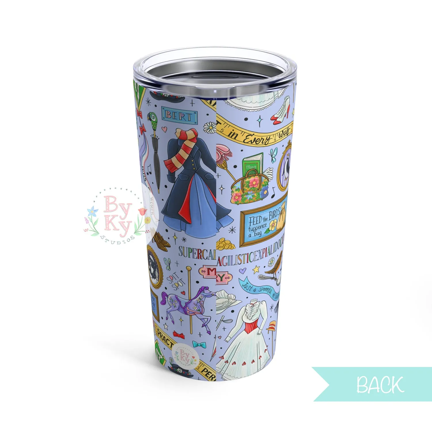 Mary Poppins Tumbler 20oz