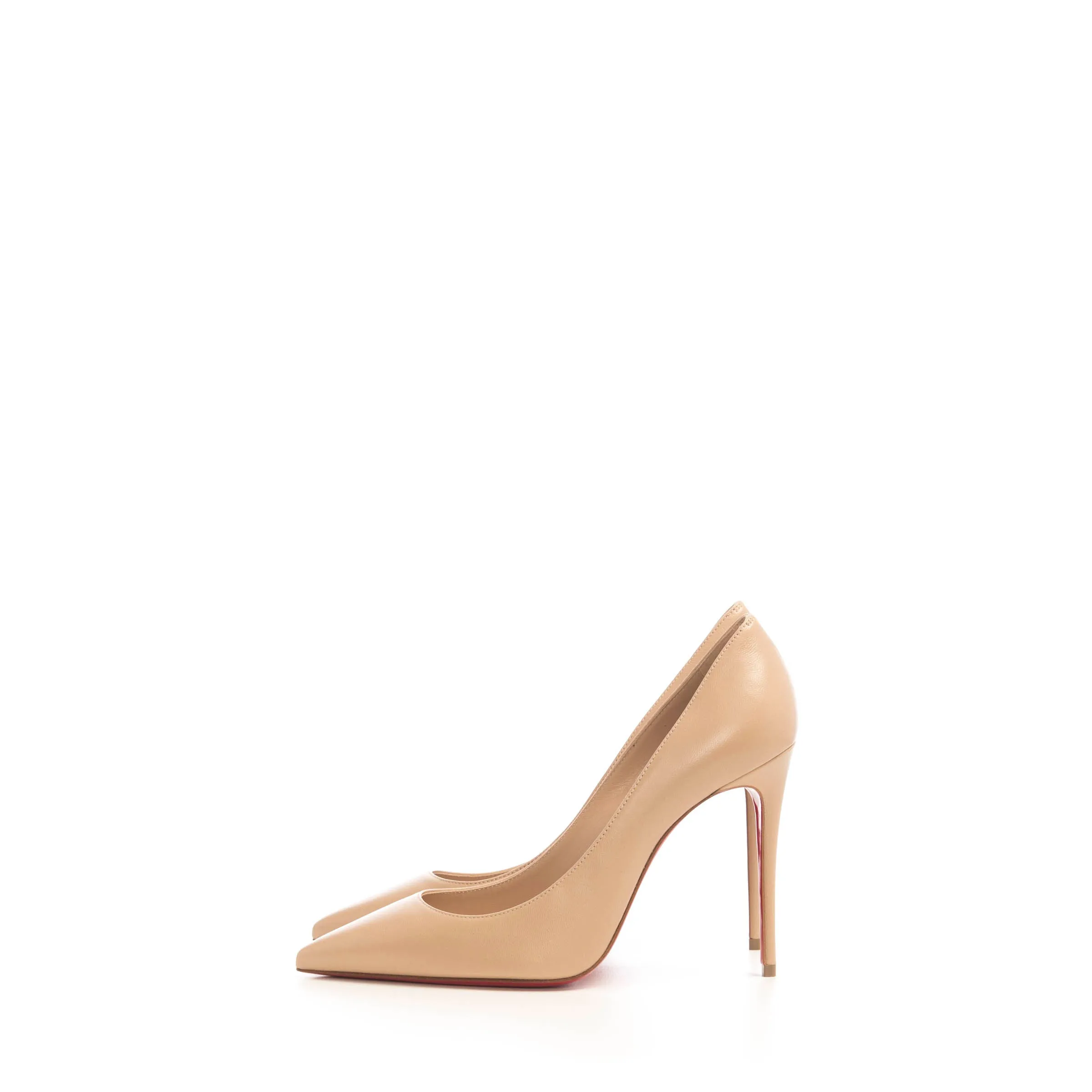 Nude Nappa Kate 100 Pumps